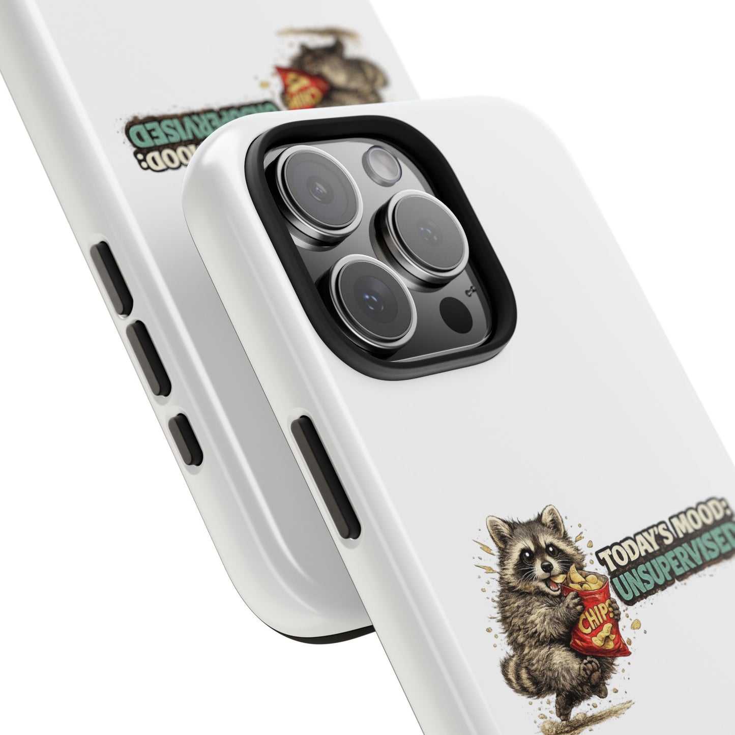 Today's Mood Raccoon Phone Case — Tough & Cute Protective Phone Cover