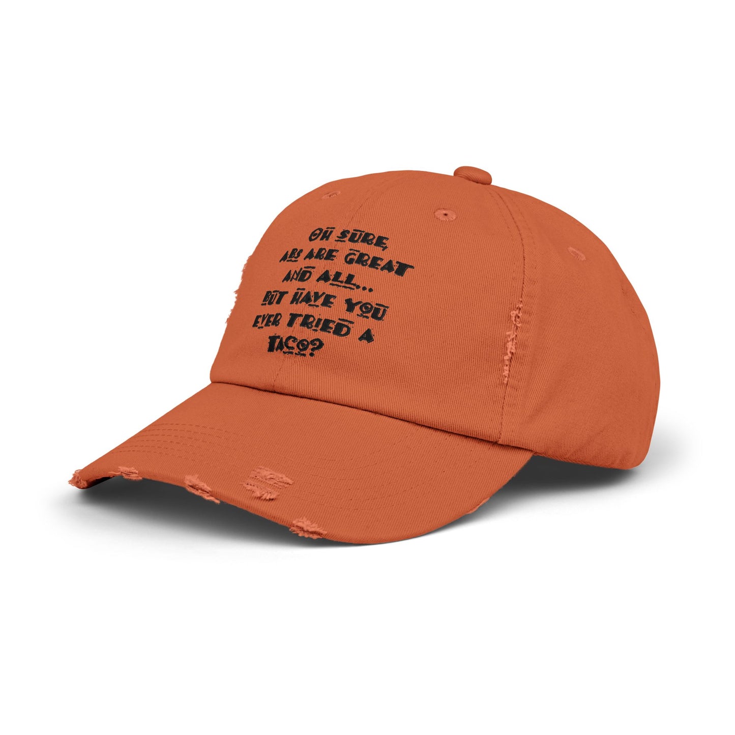"Tacos" Distressed Cap —  Funny Truth Hat