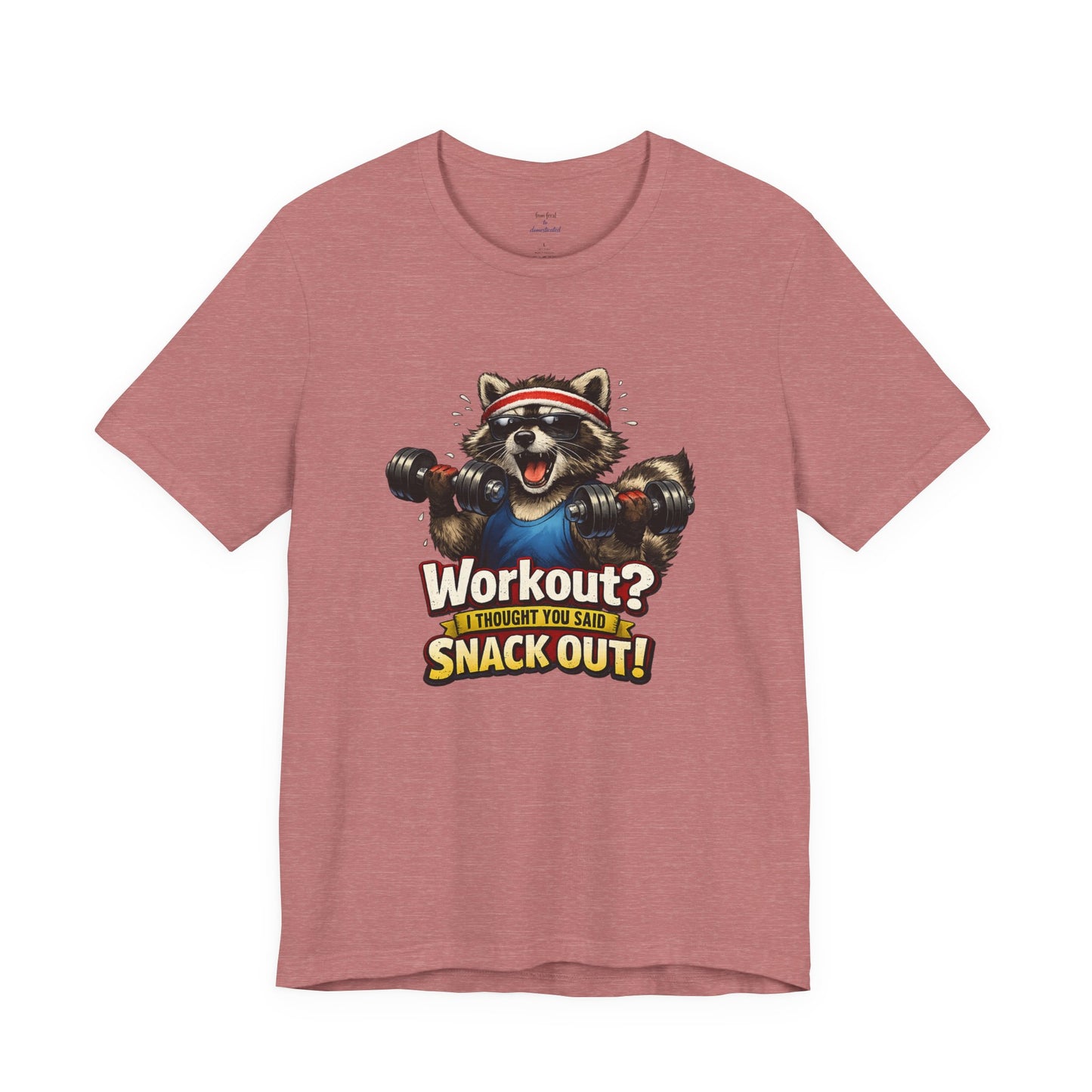 Snack Out Raccoon T-shirt