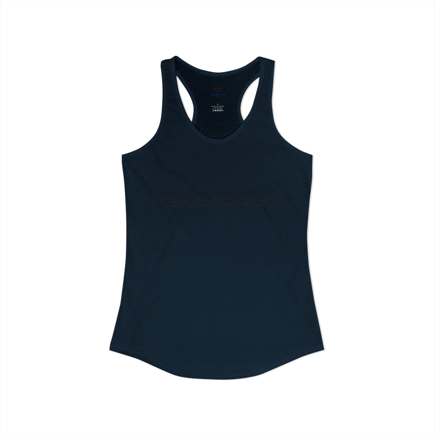 undomesticated. Racerback Tank