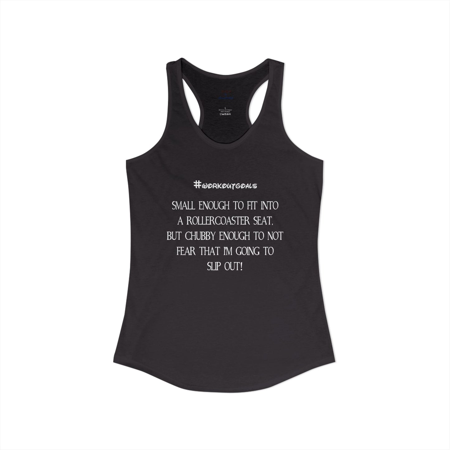 Workout Goals Racerback Tank