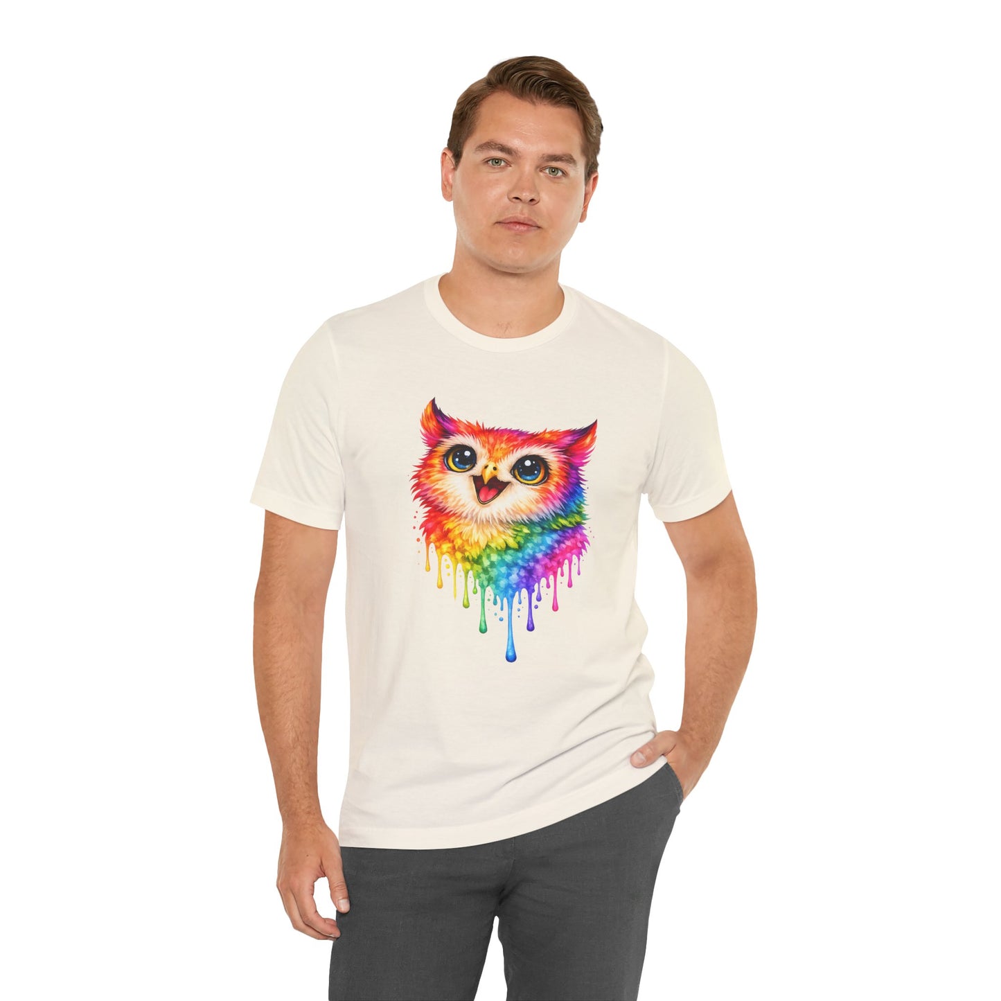 Watercolor Wildlife Owl T-Shirt