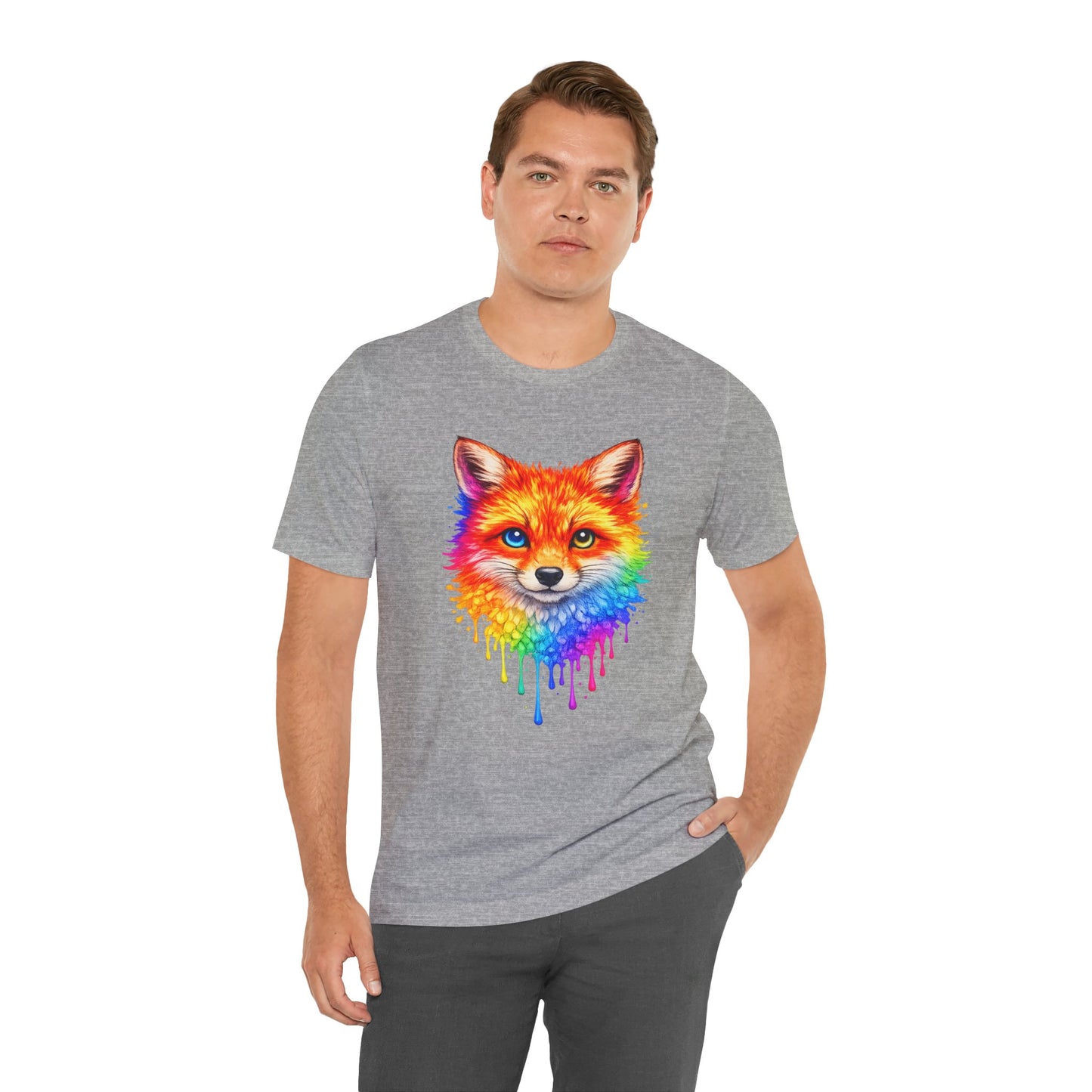Watercolor Wildlife Fox T-Shirt