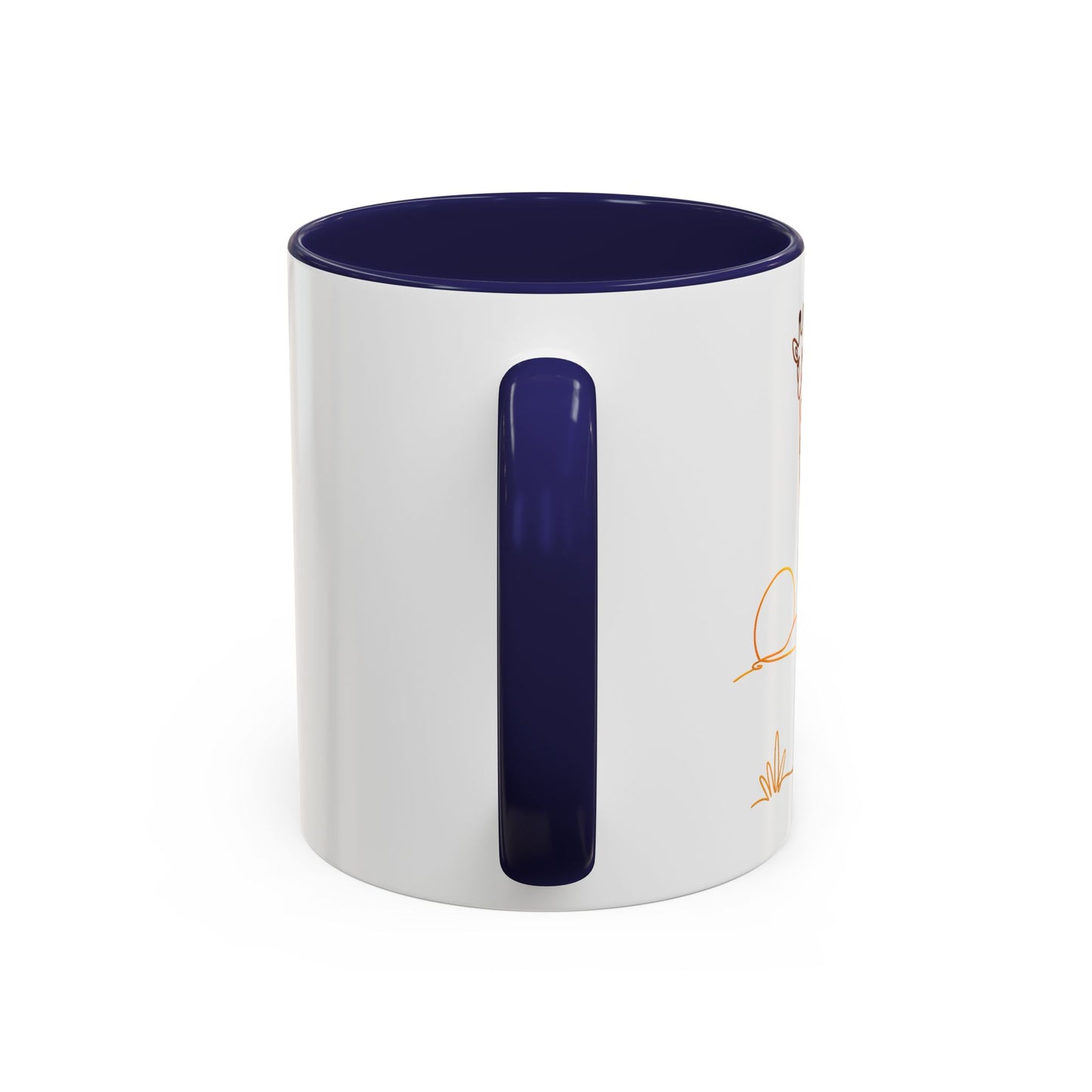 Safari Sunrise Coffee Mug — Minimal Line Giraffe Design (11/15oz)