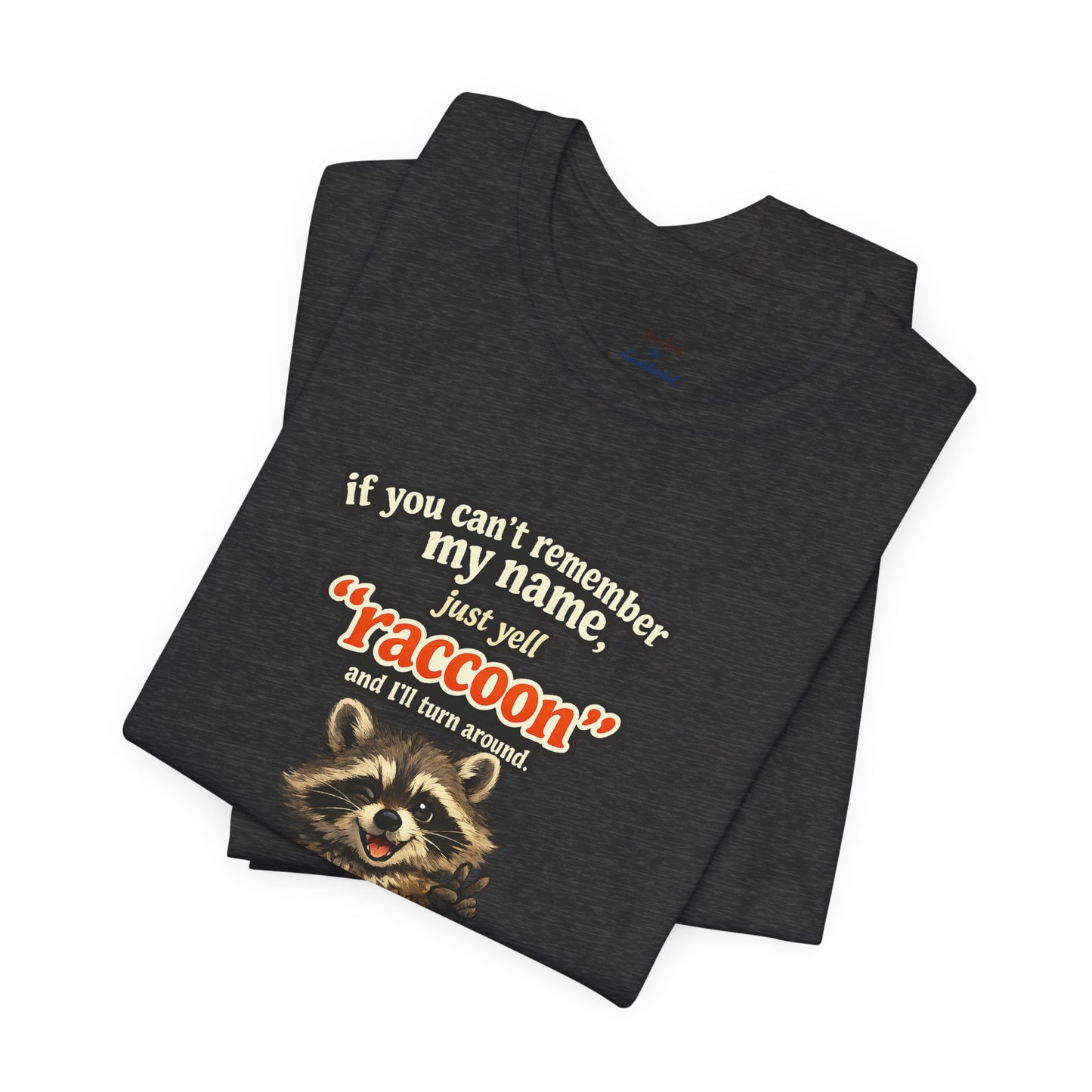 Yell Raccoon T-shirt