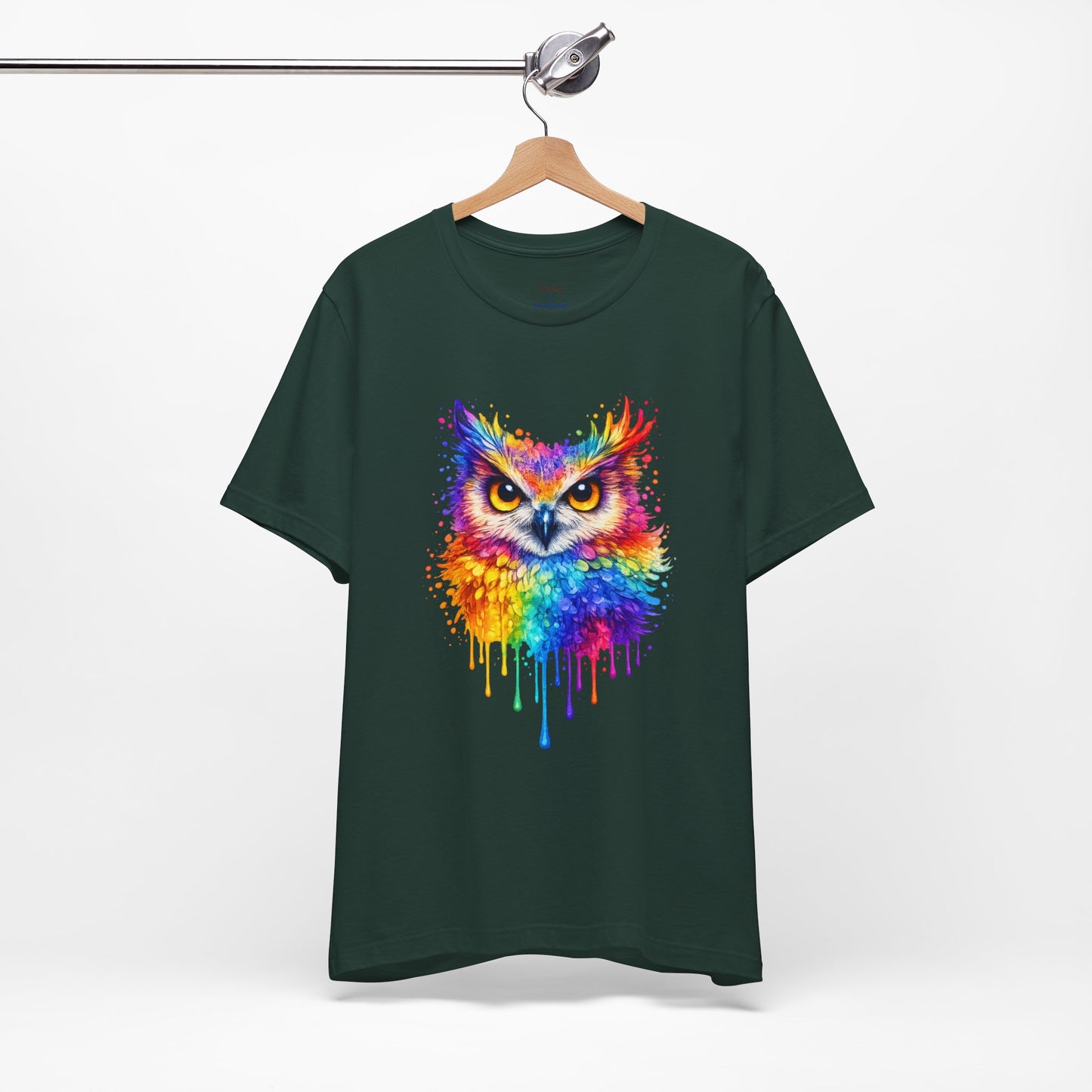 Watercolor Wildlife Owl T-Shirt