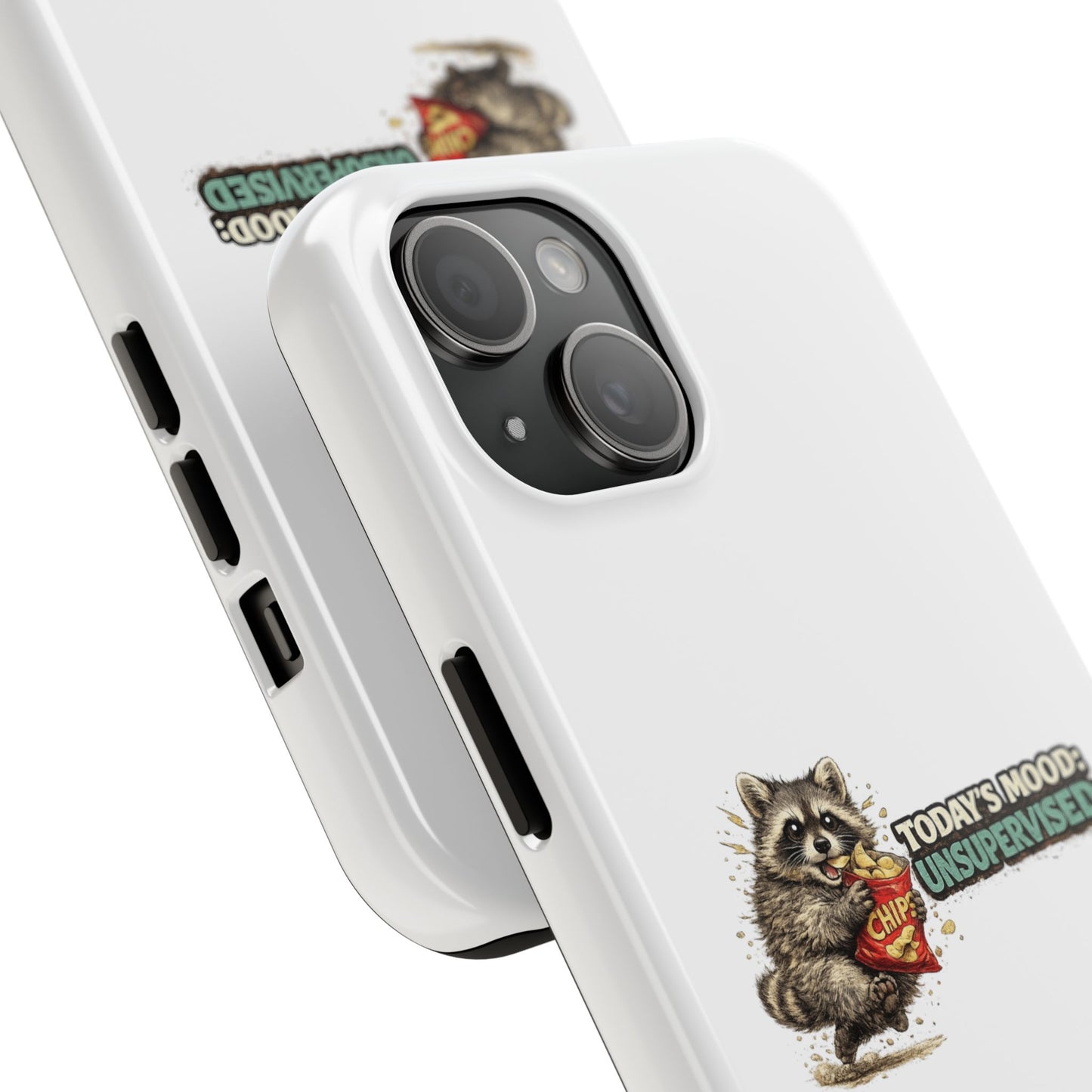 Today's Mood Raccoon Phone Case — Tough & Cute Protective Phone Cover