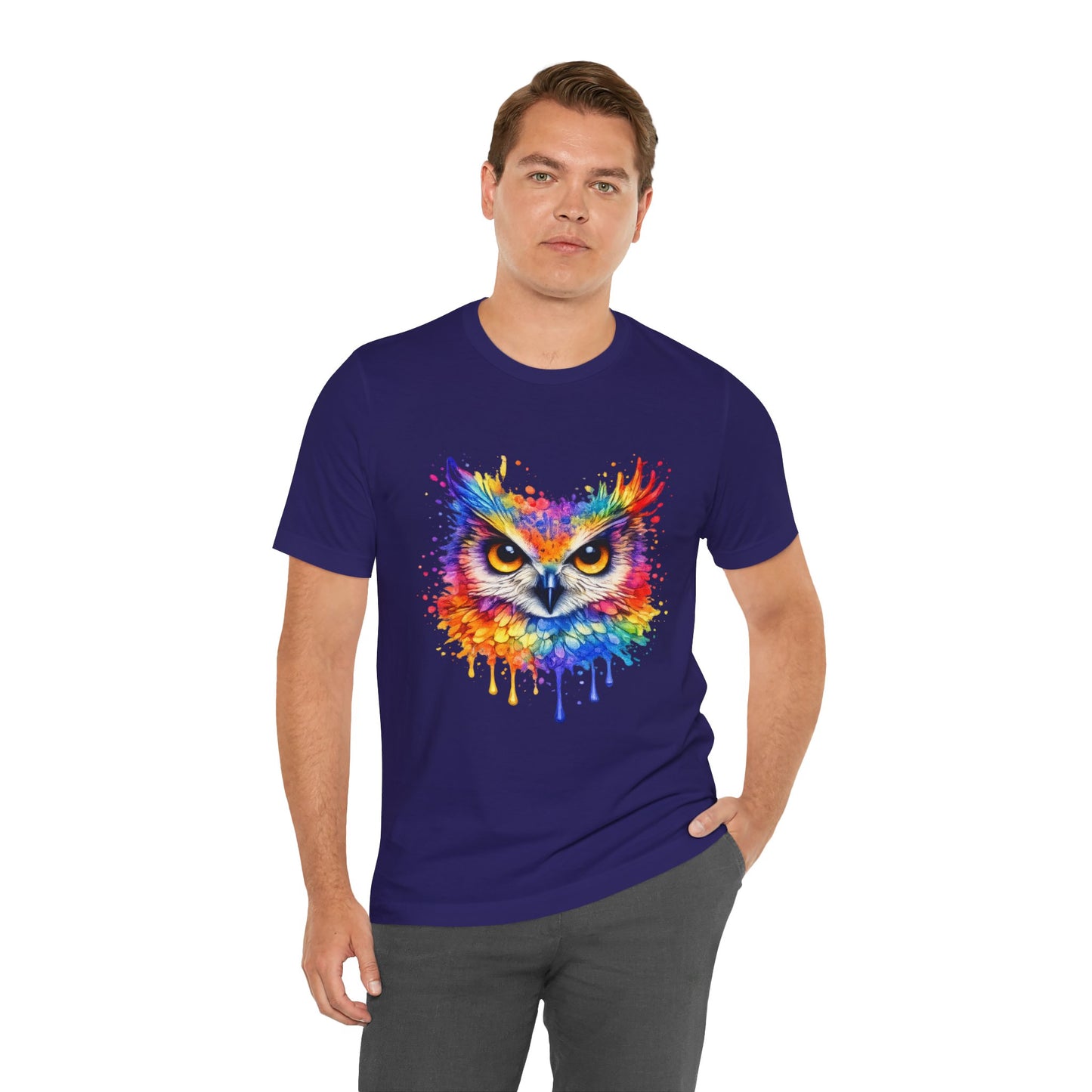 Watercolor Wildlife Owl T-Shirt