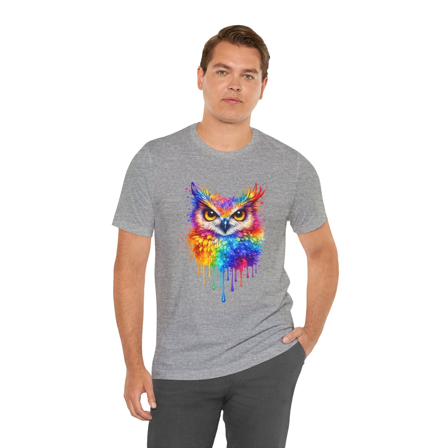 Watercolor Wildlife Owl T-Shirt
