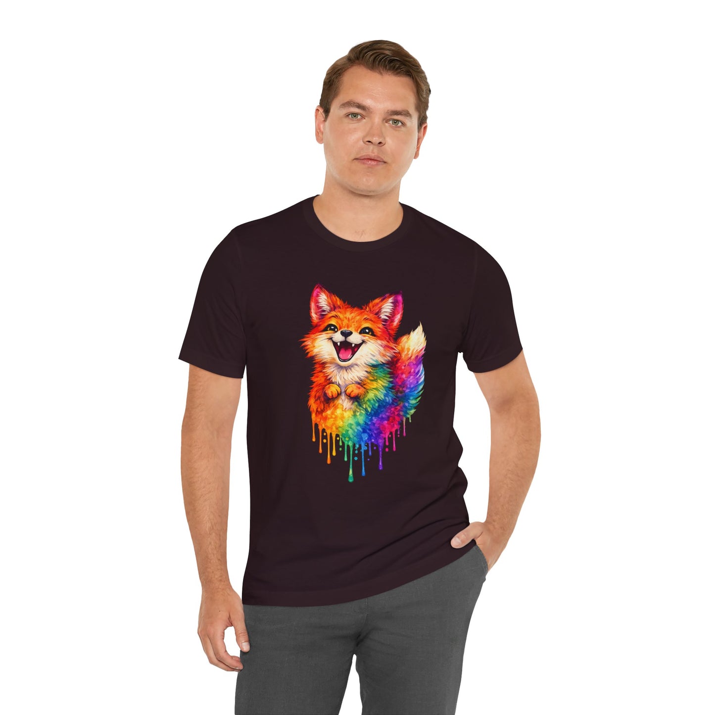Watercolor Wildlife Fox T-Shirt