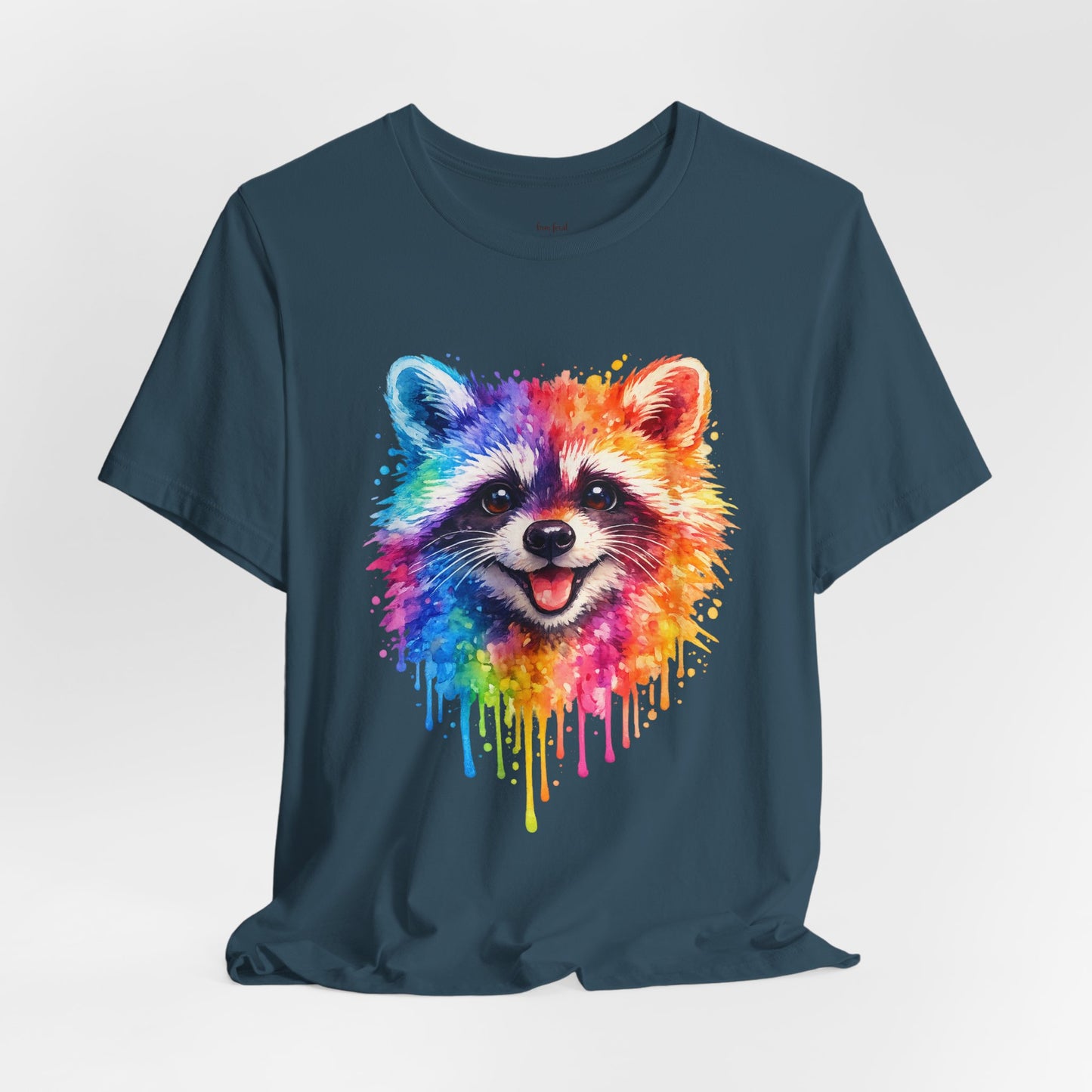 Watercolor Wildlife Raccoon T-Shirt