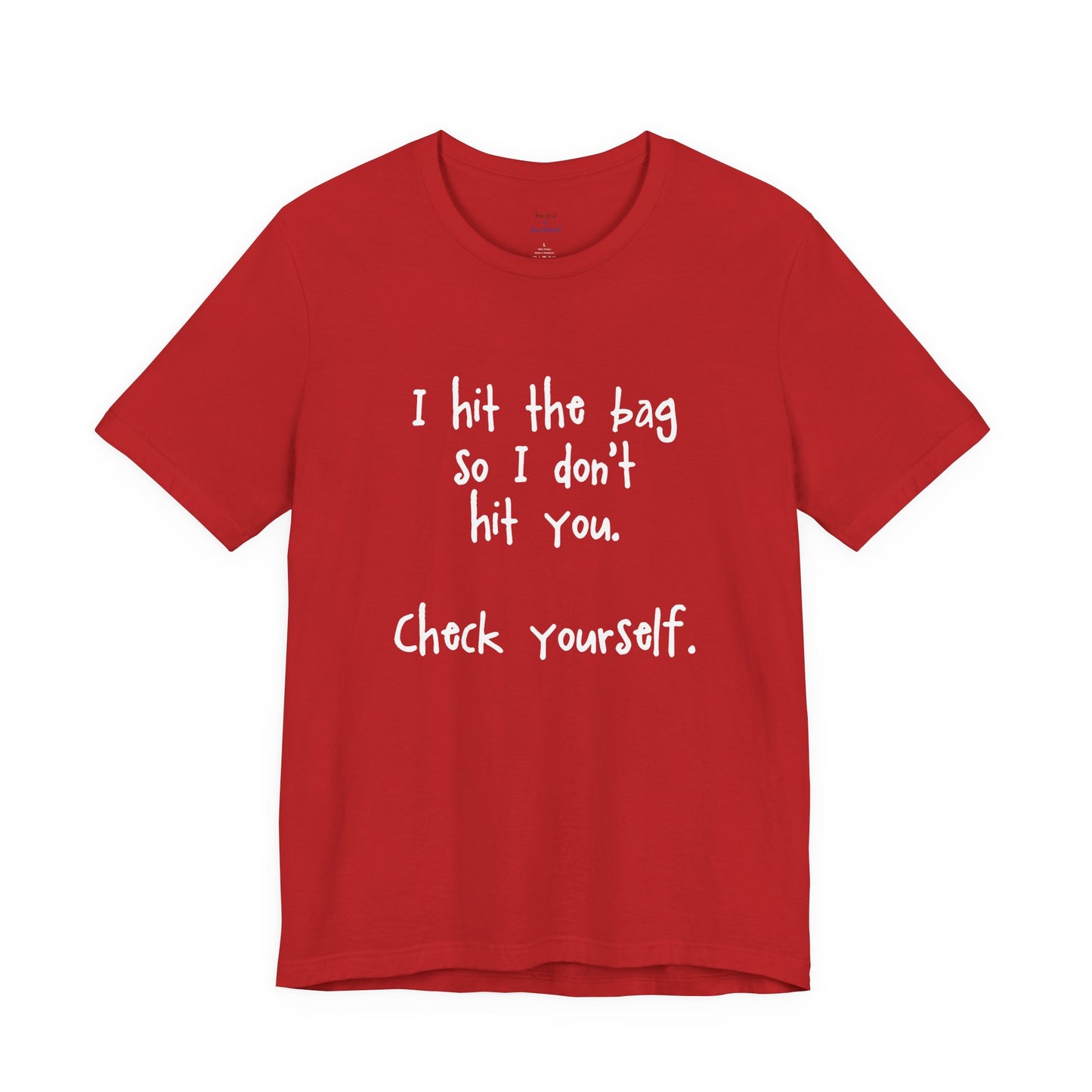 "Check Yourself" Kickboxing Tee