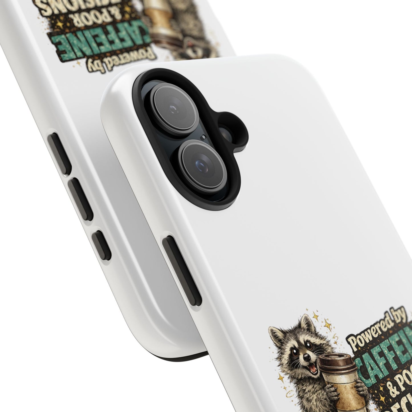 Poor Decisions Raccoon Phone Case — Tough & Cute Protective Phone Cover