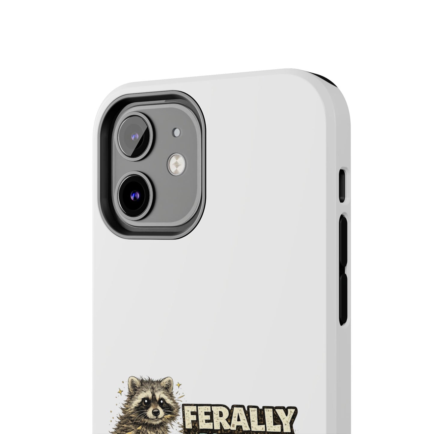 Ferally Raccoon Phone Case — Tough & Cute Protective Phone Cover