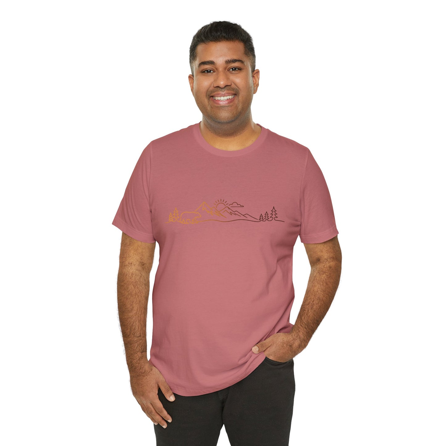 Bear Mountain Scene Tee