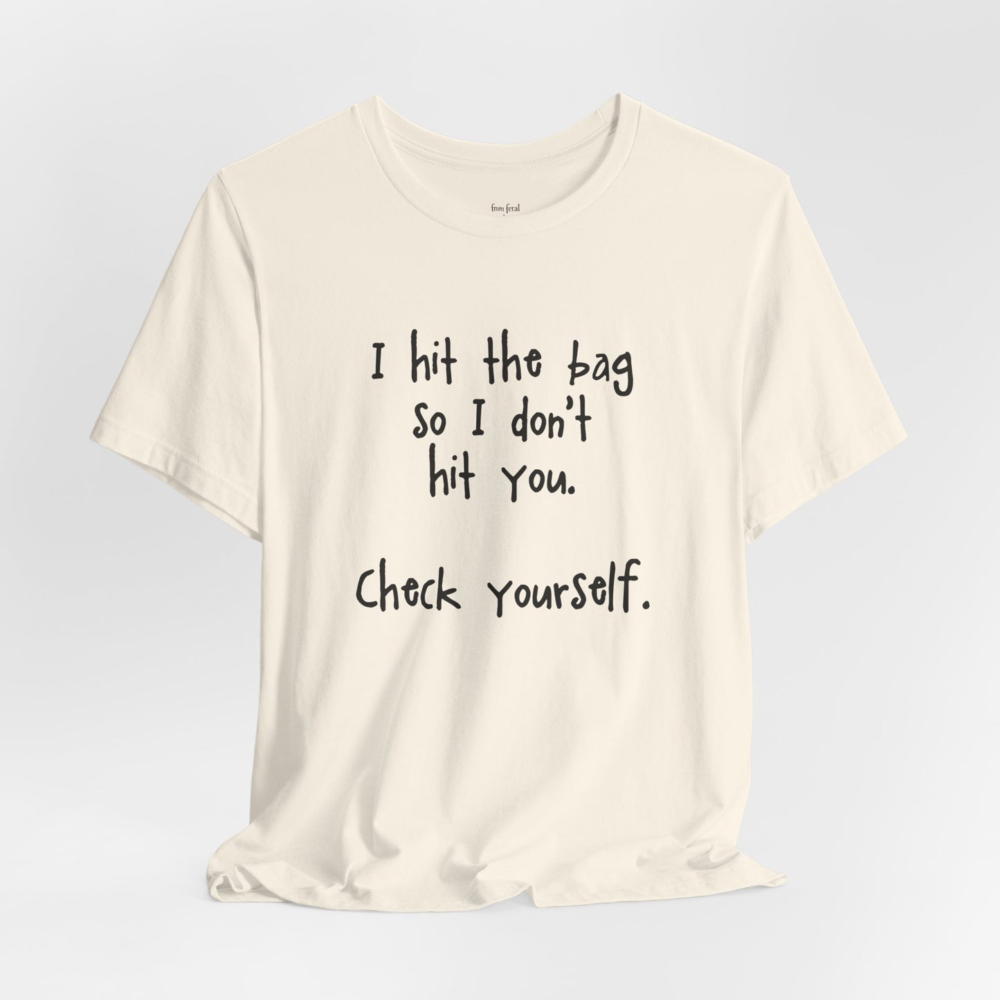 "Check Yourself" Kickboxing Tee
