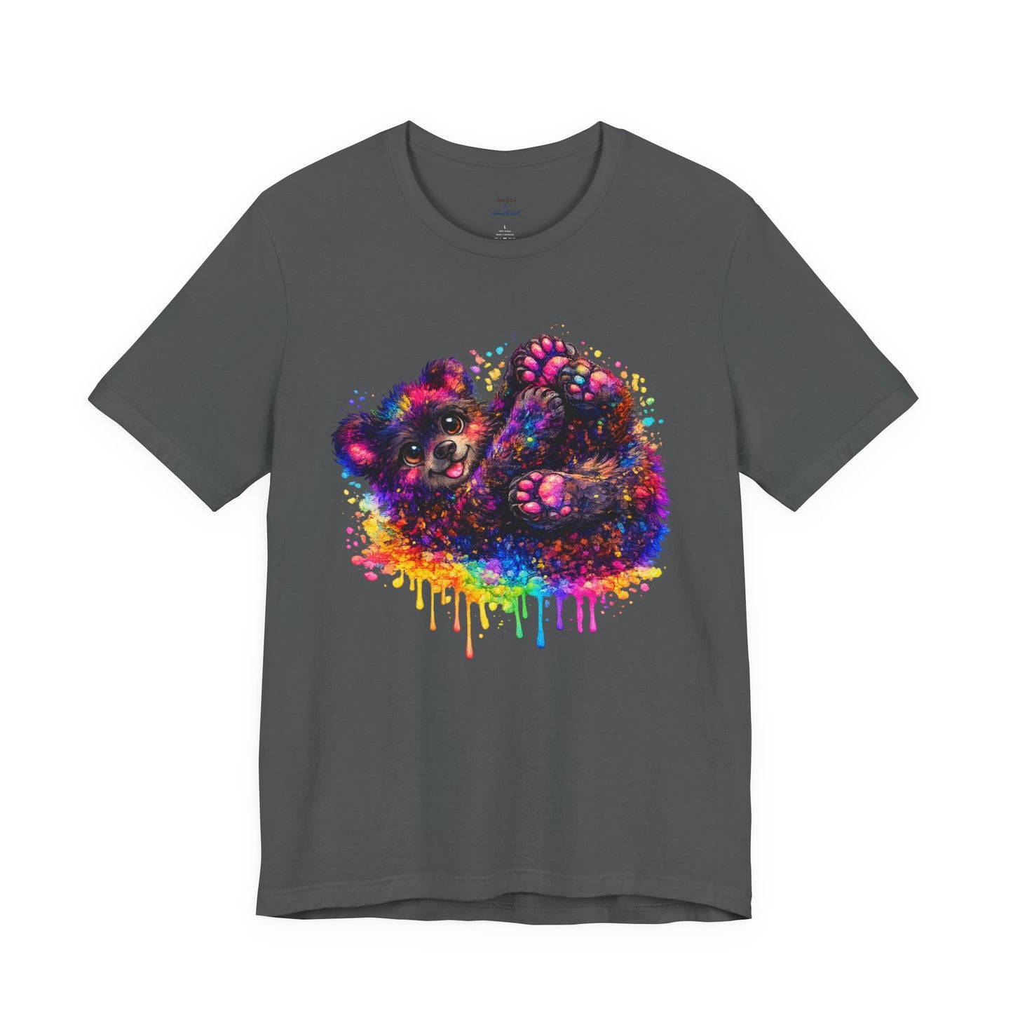 Watercolor Wildlife Bear Cub T-Shirt
