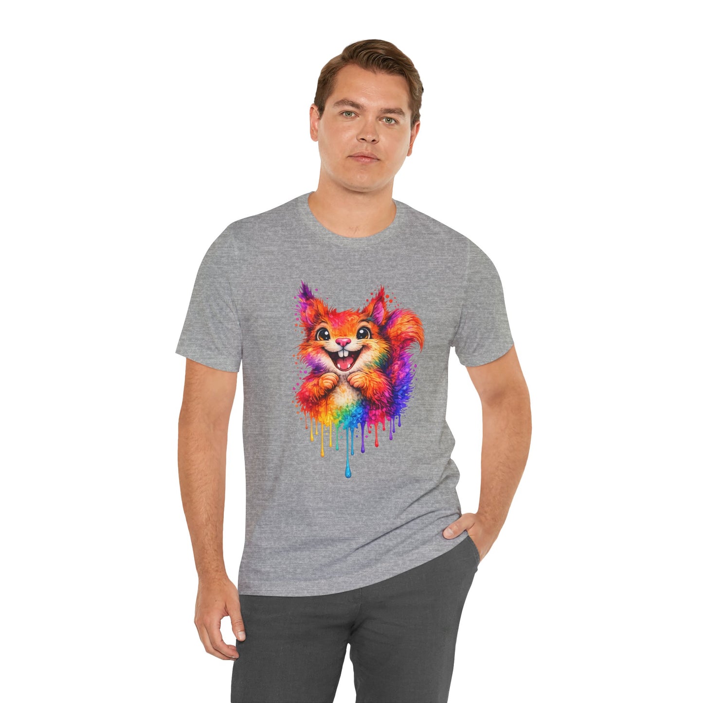 Watercolor Wildlife Squirrel T-Shirt