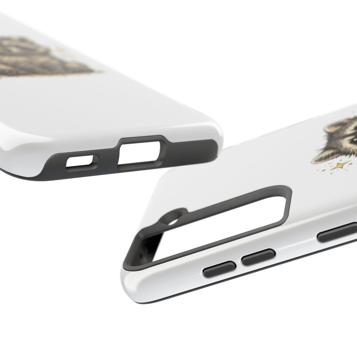 Sweet & Savage Raccoon Phone Case — Tough & Cute Protective Phone Cover