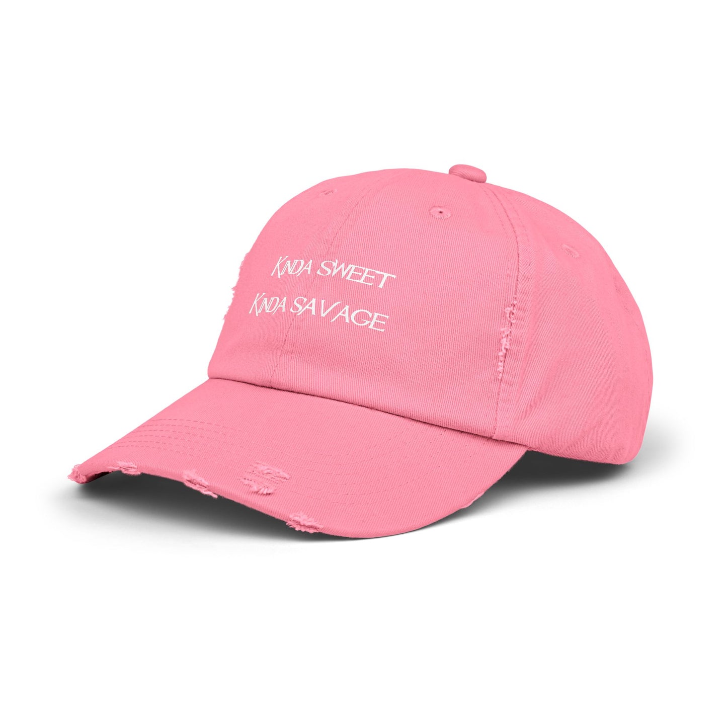 "Kinda Sweet" Distressed Cap —  Funny Truth Hat