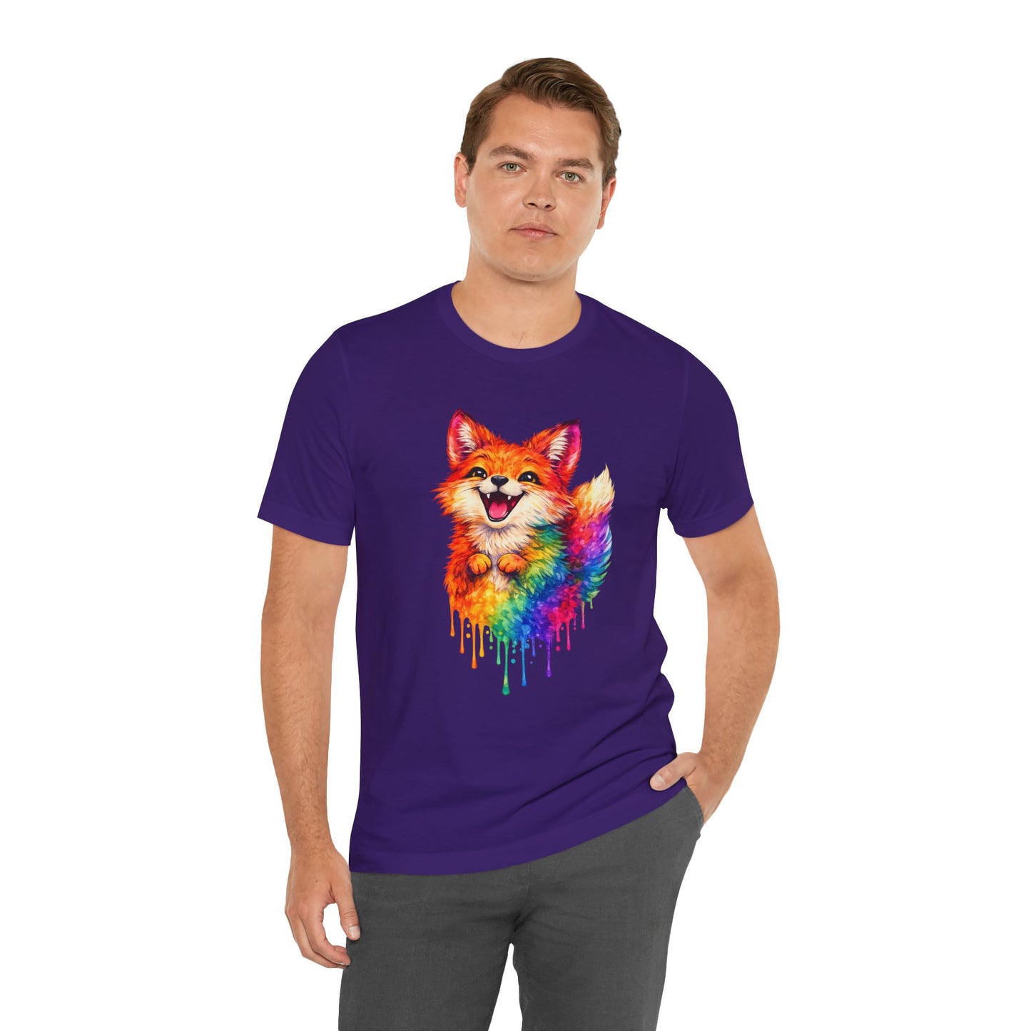Watercolor Wildlife Fox T-Shirt