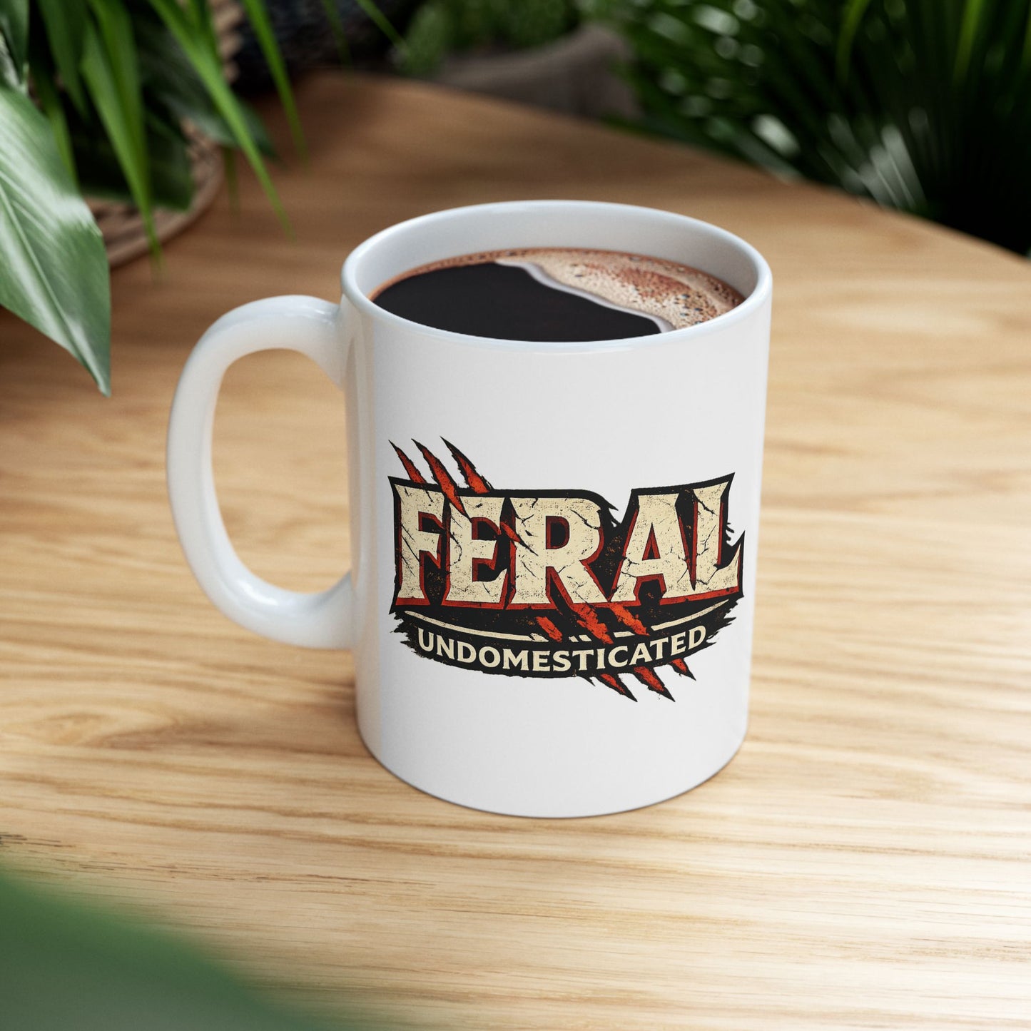 "Feral" Ceramic Mug  (11oz & 15oz)
