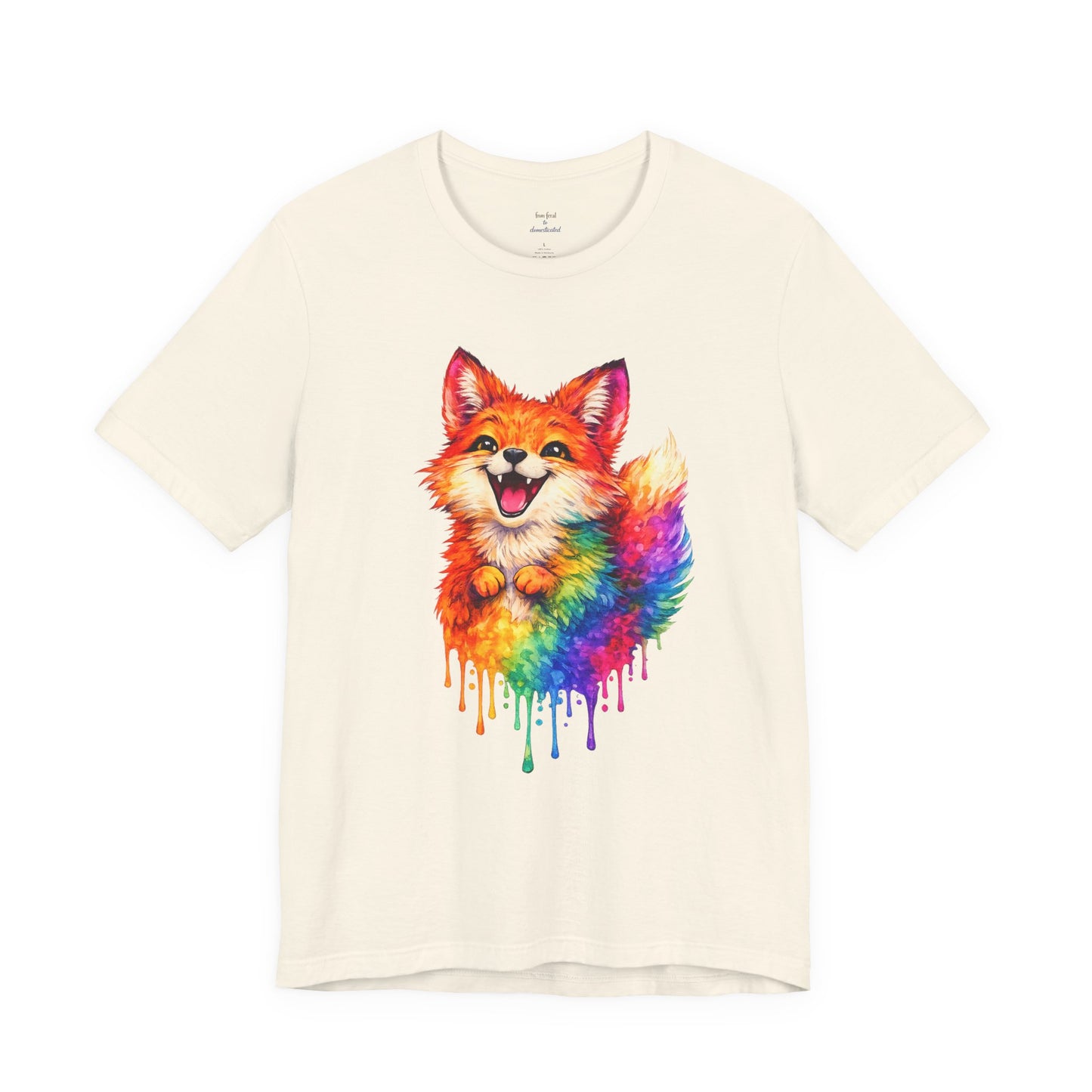 Watercolor Wildlife Fox T-Shirt