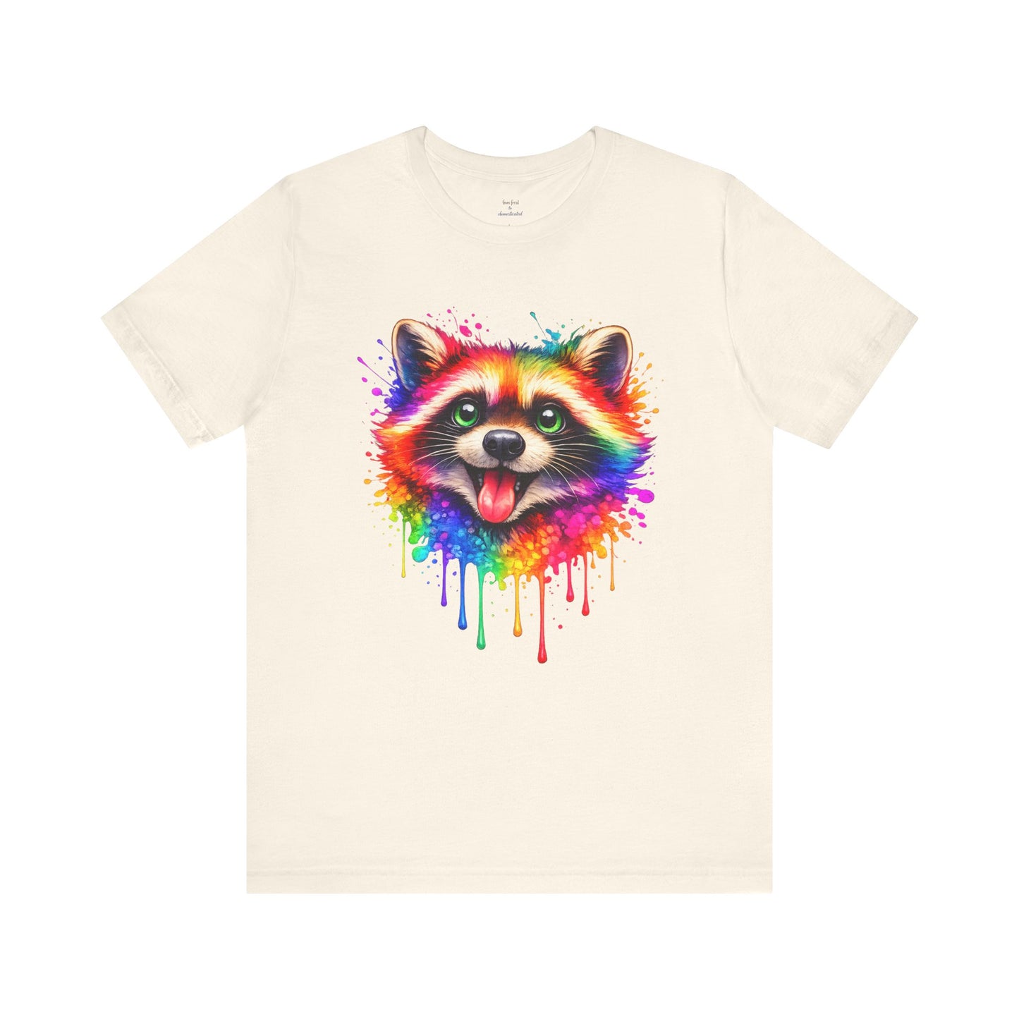 Watercolor Wildlife Raccoon T-Shirt