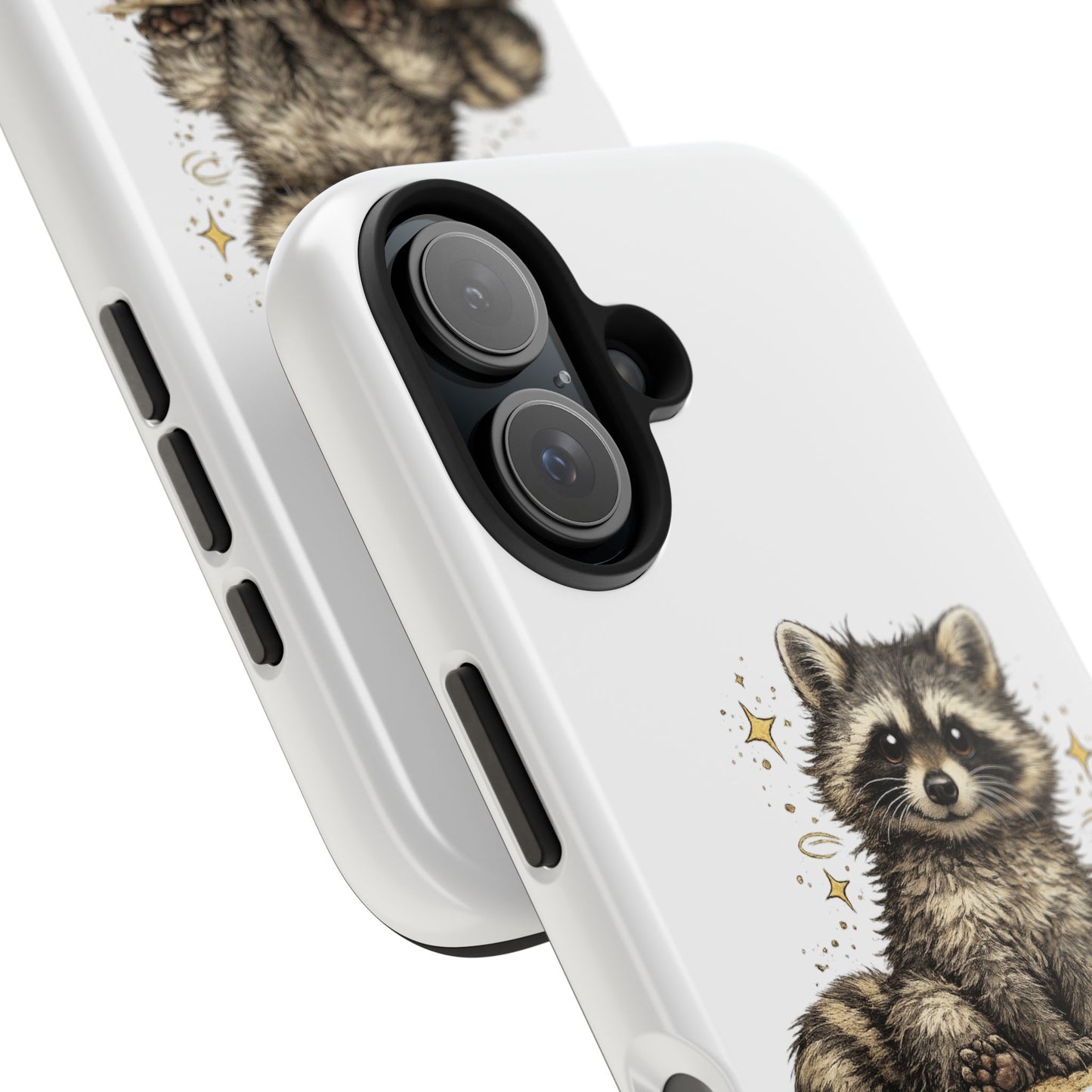 Sweet & Savage Raccoon Phone Case — Tough & Cute Protective Phone Cover