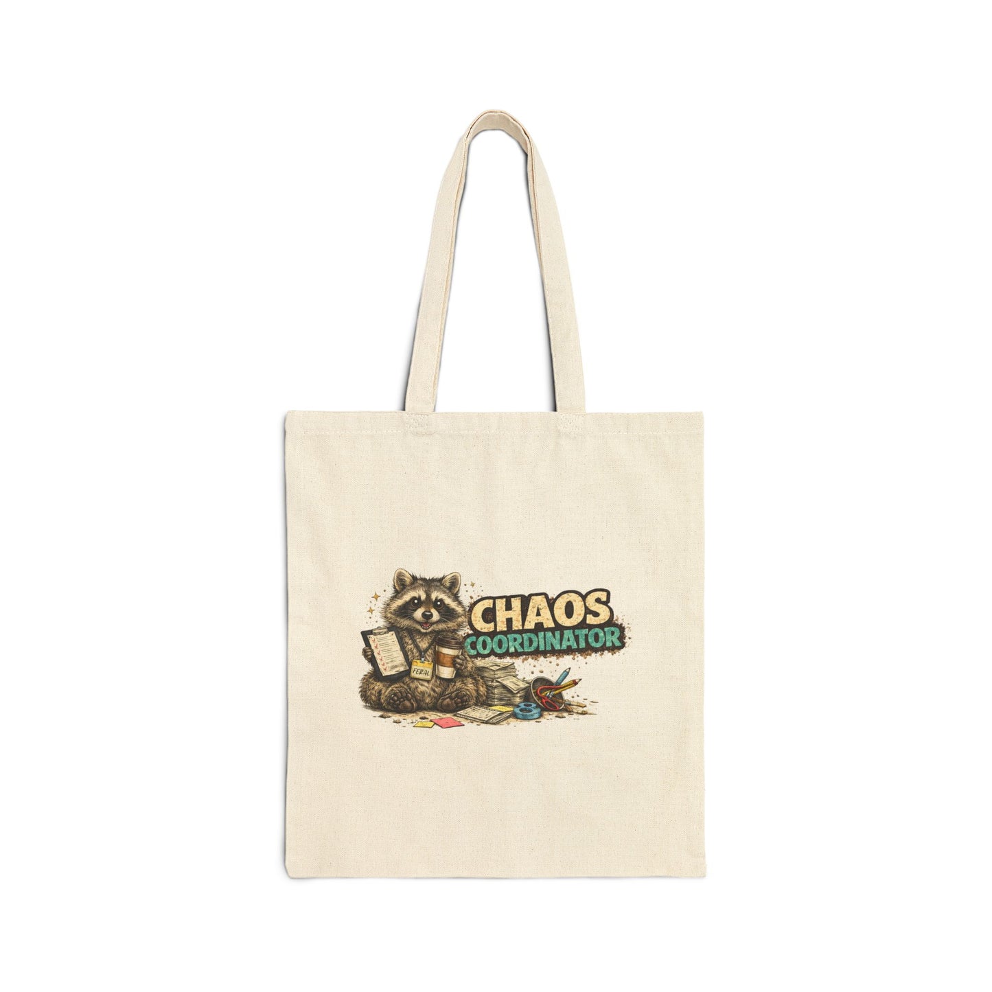 Chaos Coordinator Canvas Tote Bag