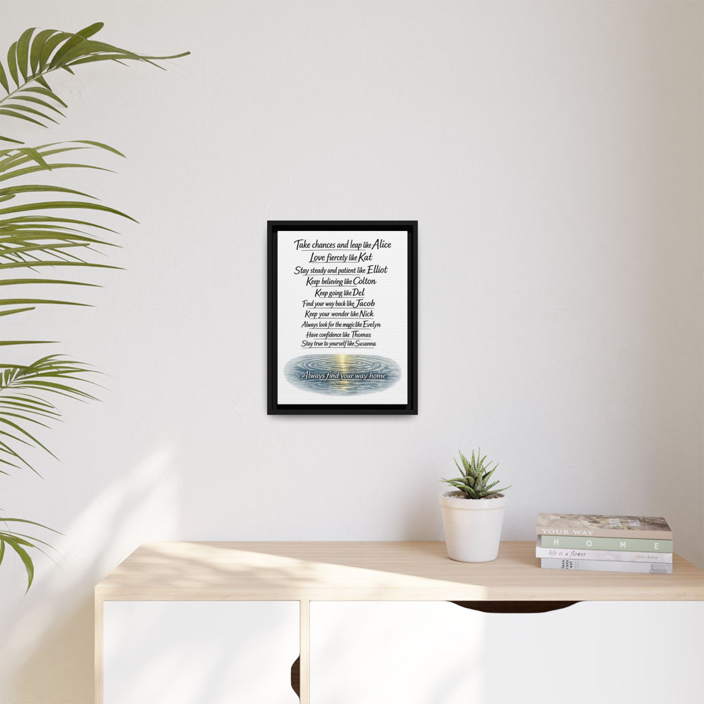 Find Your Way | Matte Canvas, Framed