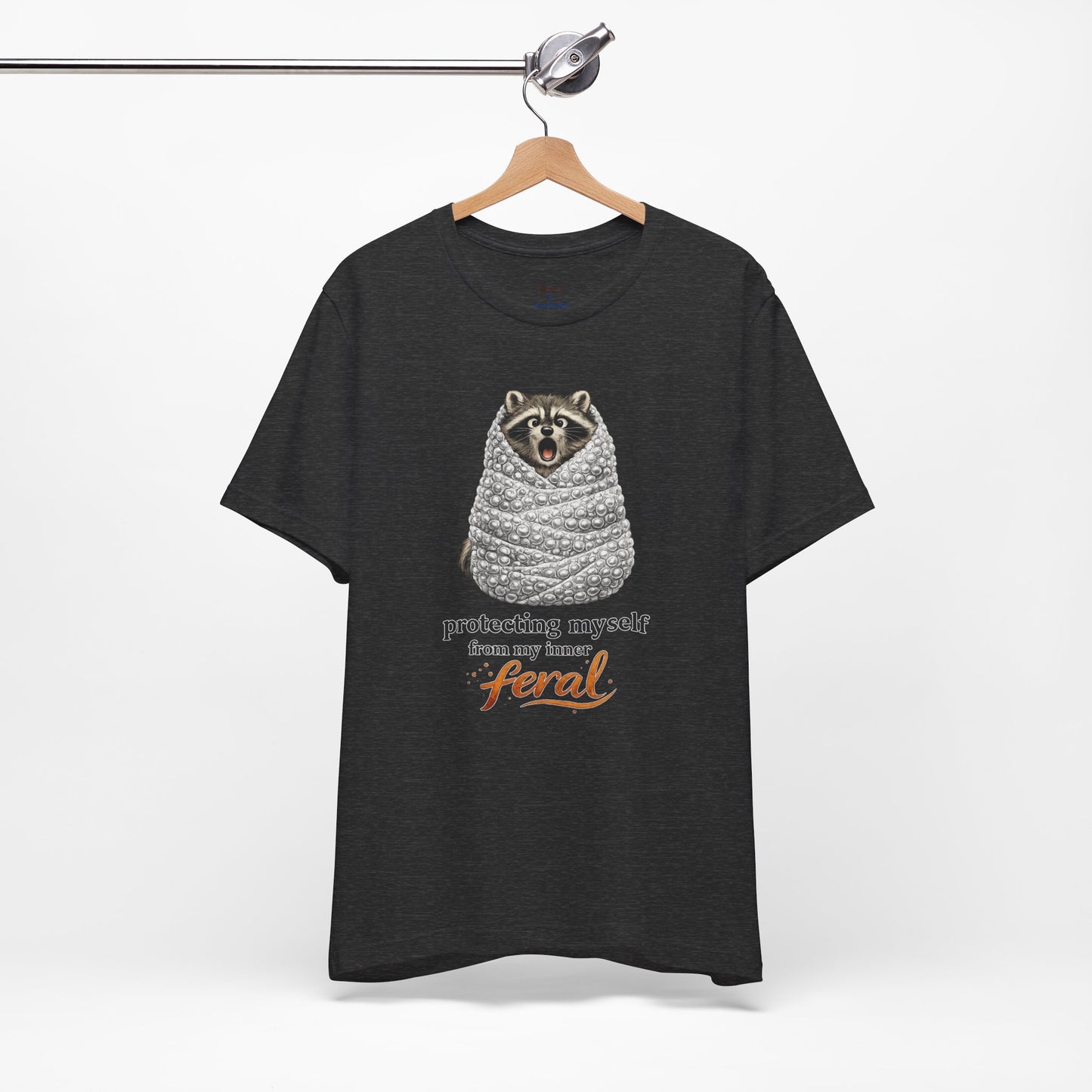 Bubble Wrapped Raccoon T-shirt