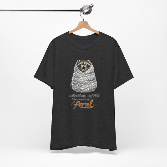 Bubble Wrapped Raccoon T-shirt
