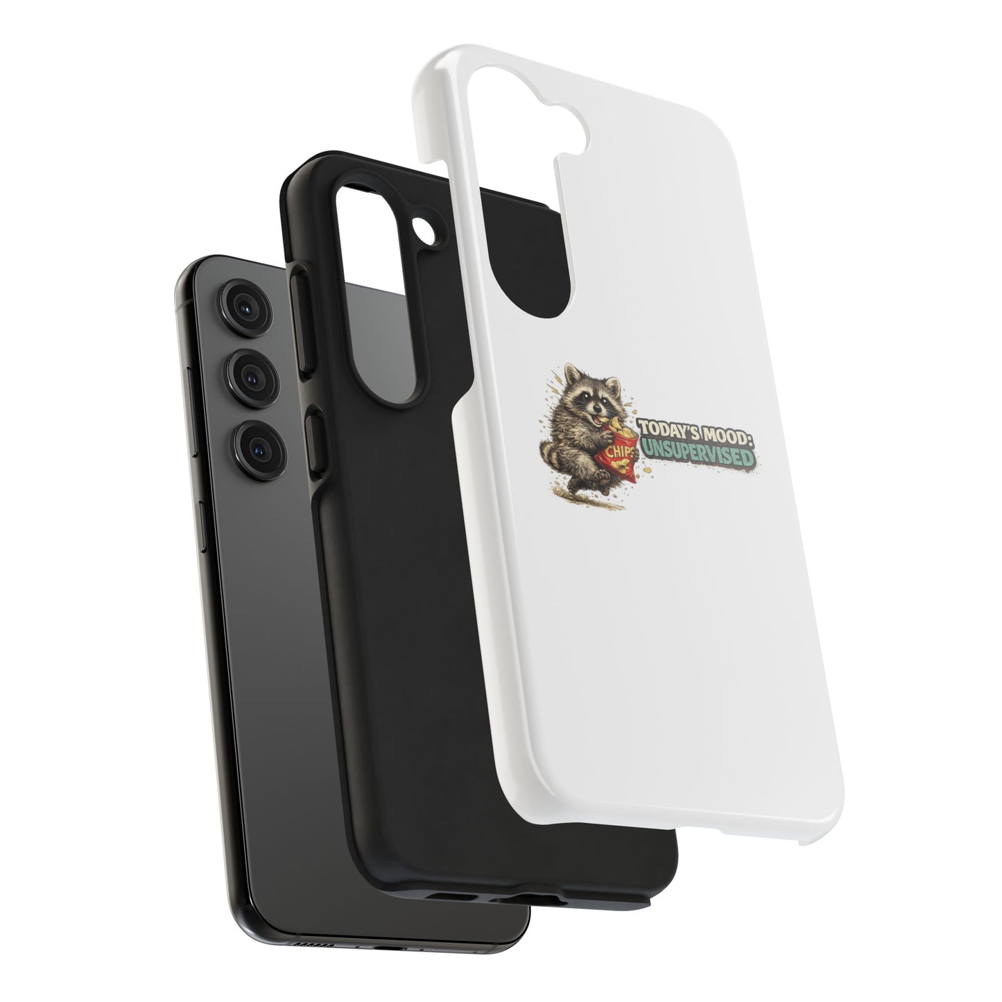 Today's Mood Raccoon Phone Case — Tough & Cute Protective Phone Cover