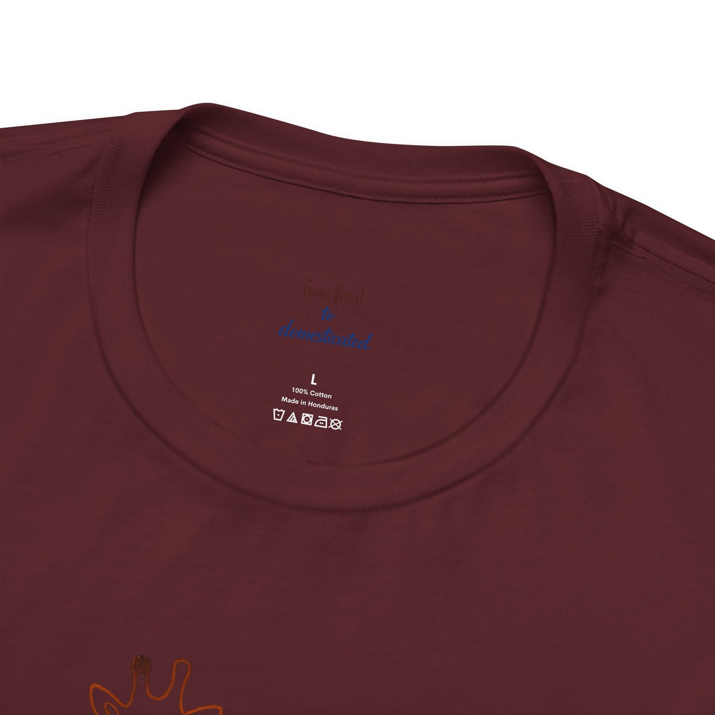 Giraffe Sunset Tee — Minimal Line Art Safari T-Shirt