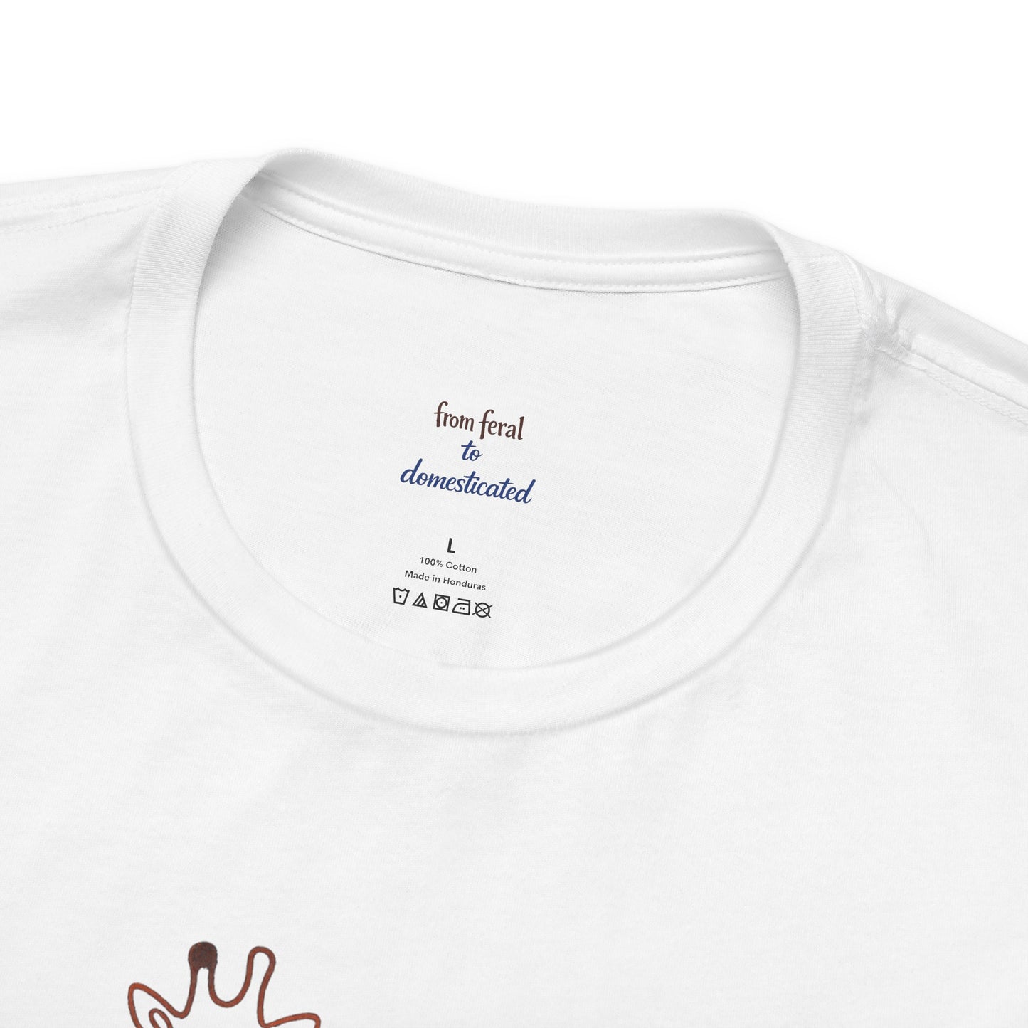 Giraffe Sunset Tee — Minimal Line Art Safari T-Shirt