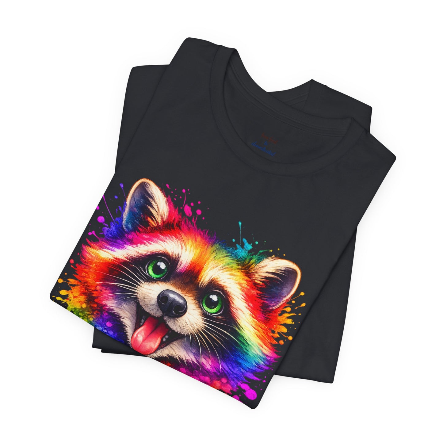 Watercolor Wildlife Raccoon T-Shirt