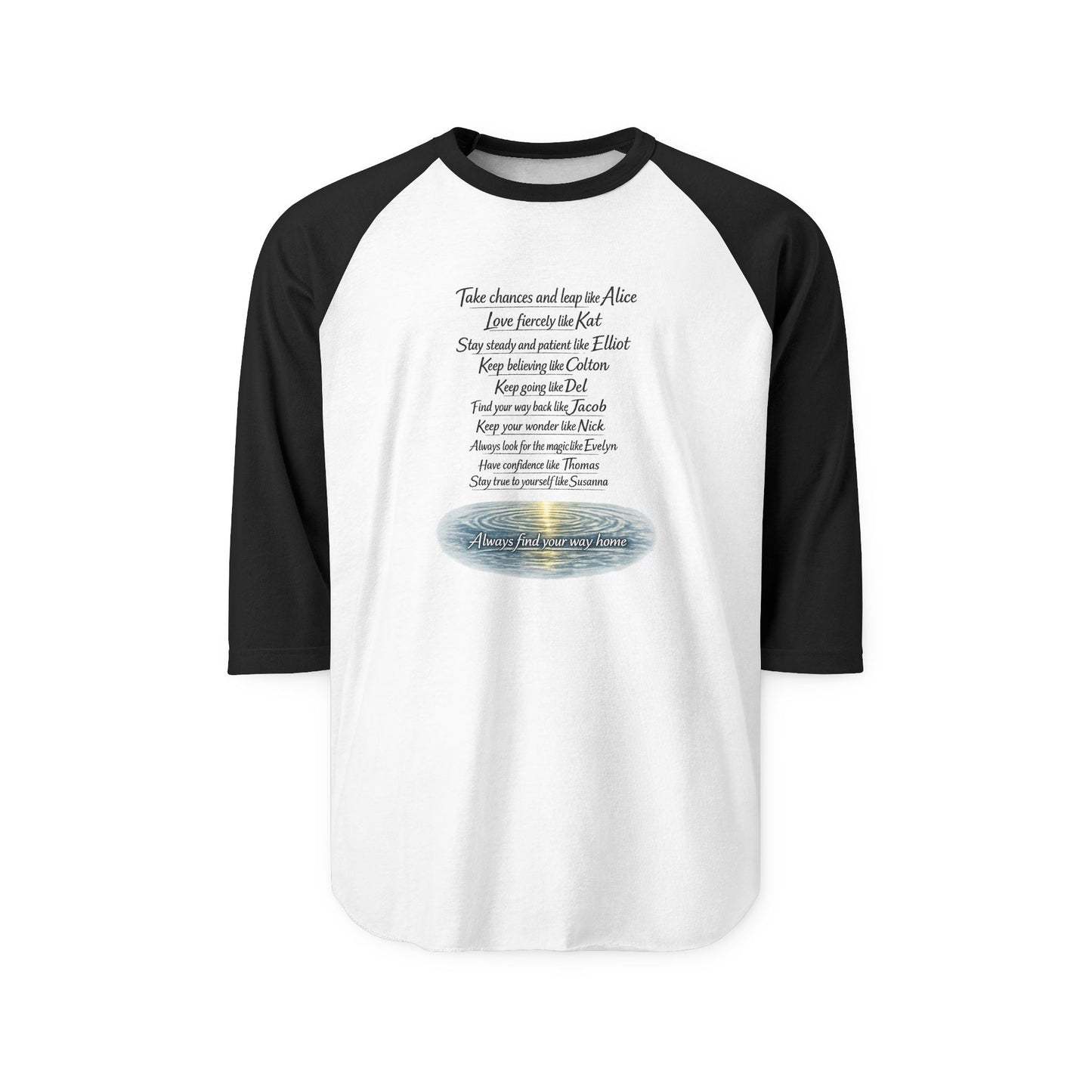 Find Your Way —  Raglan Shirt
