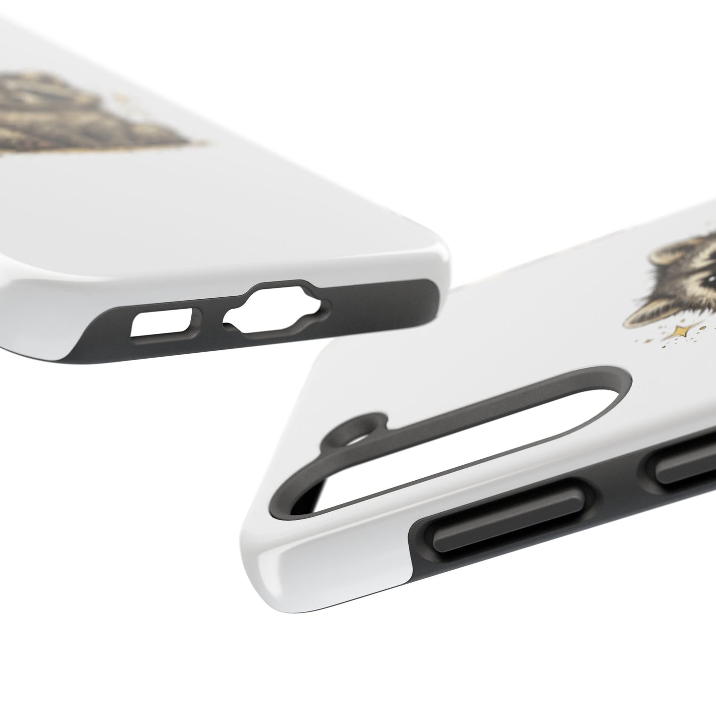 Sweet & Savage Raccoon Phone Case — Tough & Cute Protective Phone Cover