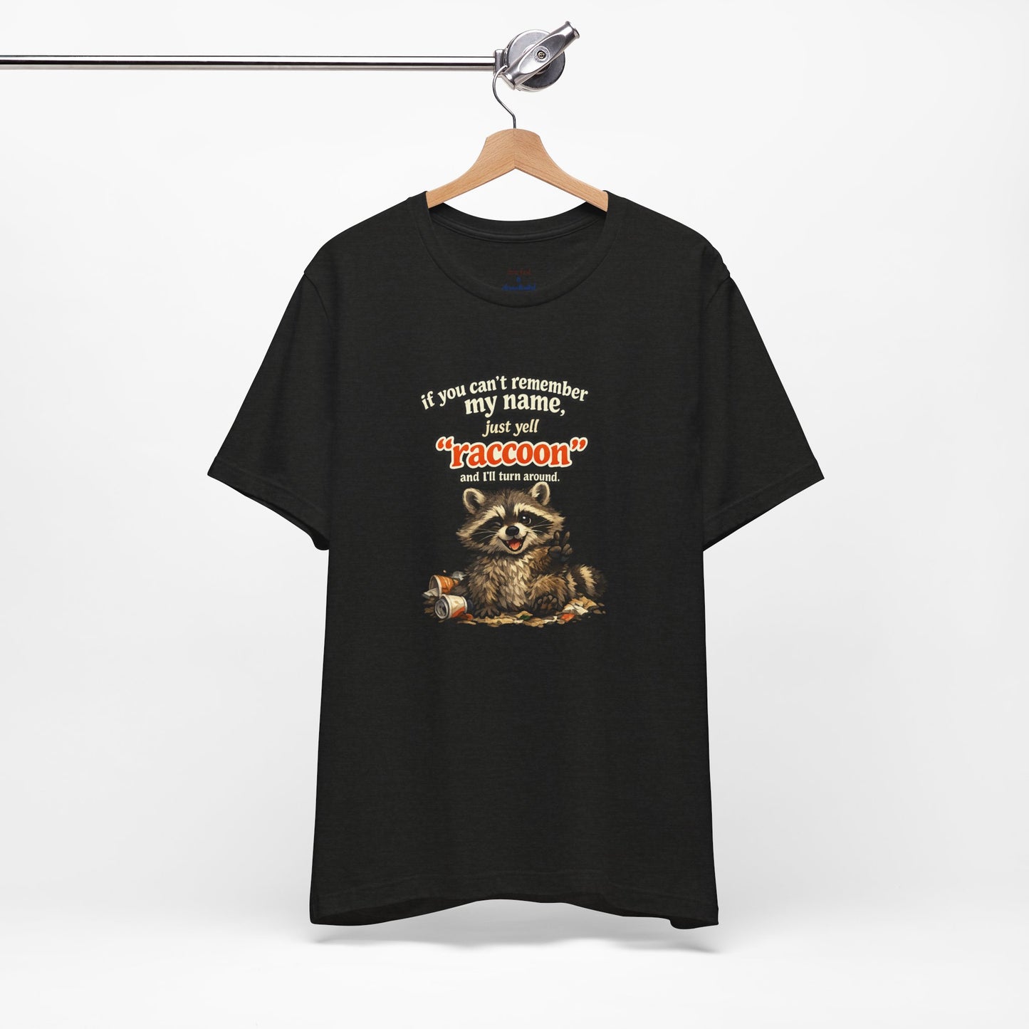 Yell Raccoon T-shirt