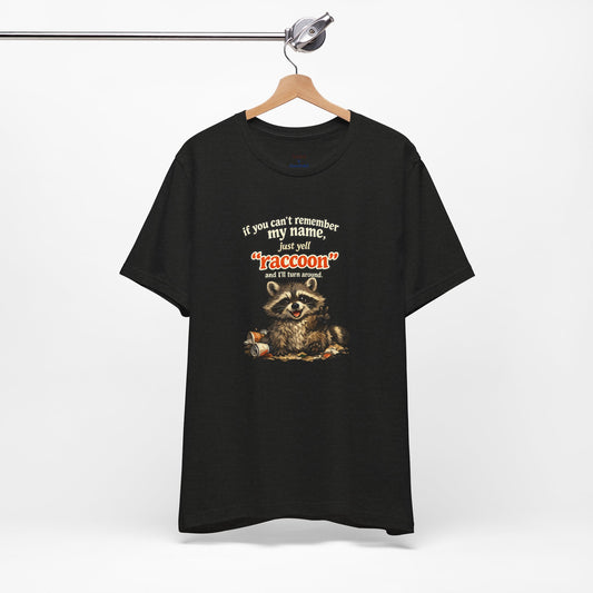 Yell Raccoon T-shirt