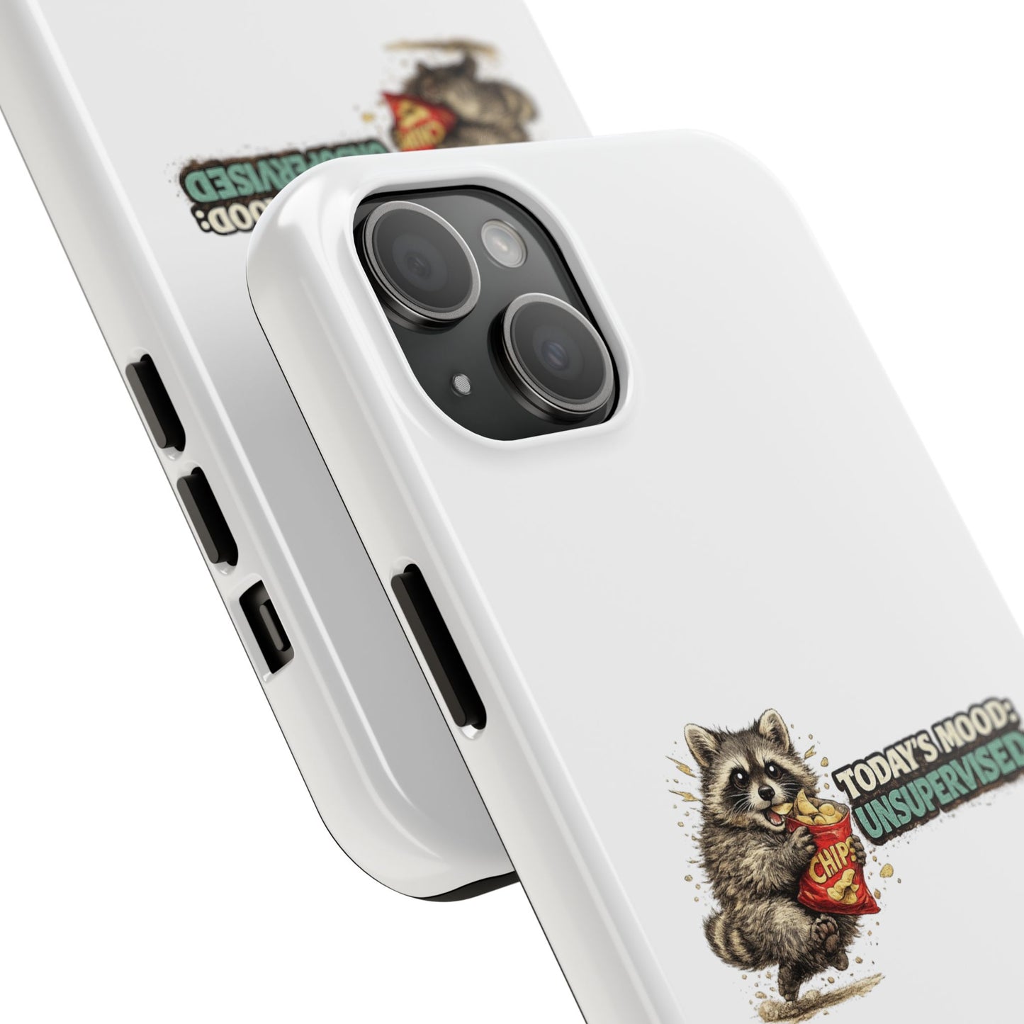 Today's Mood Raccoon Phone Case — Tough & Cute Protective Phone Cover