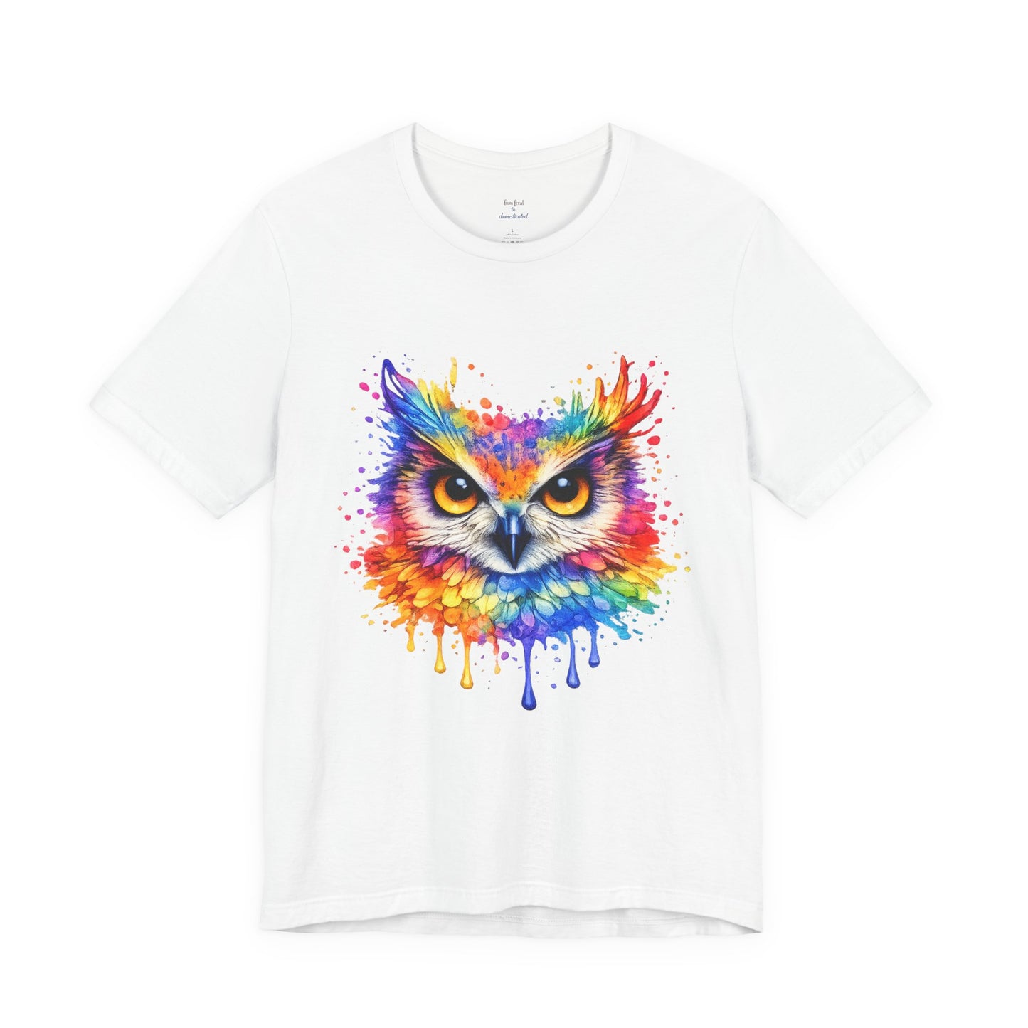 Watercolor Wildlife Owl T-Shirt