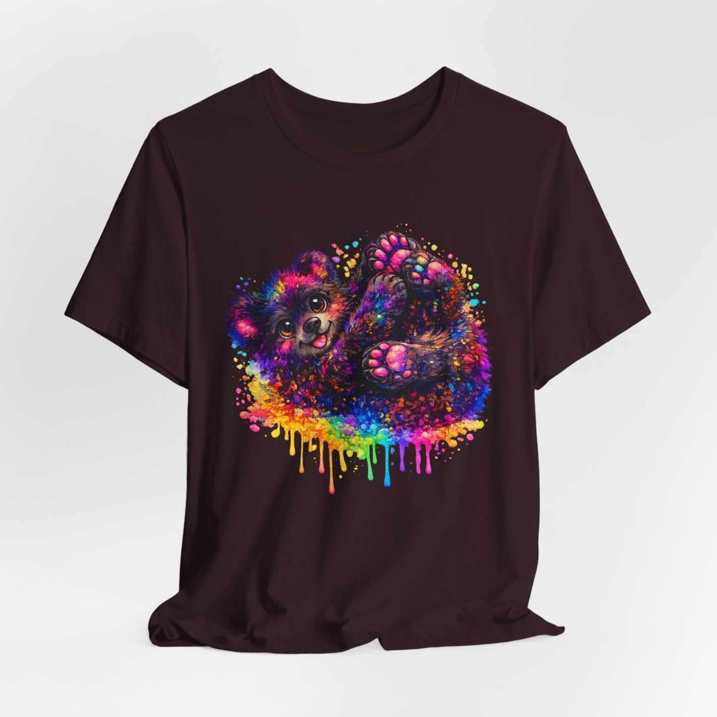 Watercolor Wildlife Bear Cub T-Shirt