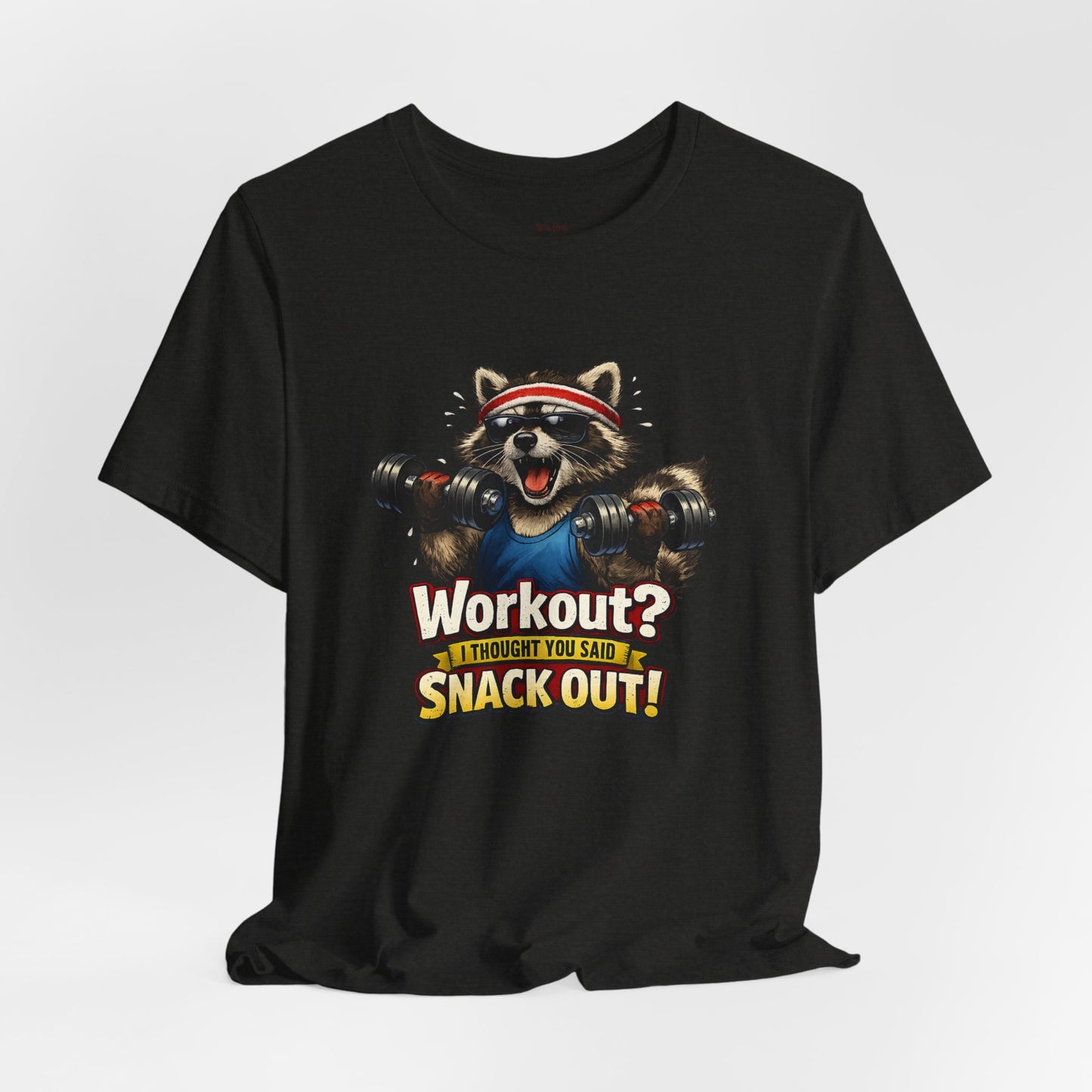 Snack Out Raccoon T-shirt