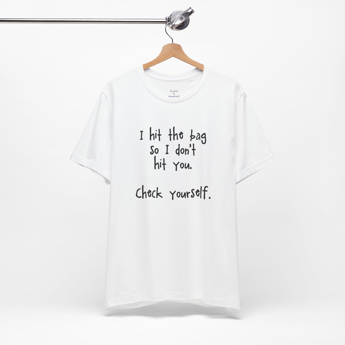 "Check Yourself" Kickboxing Tee