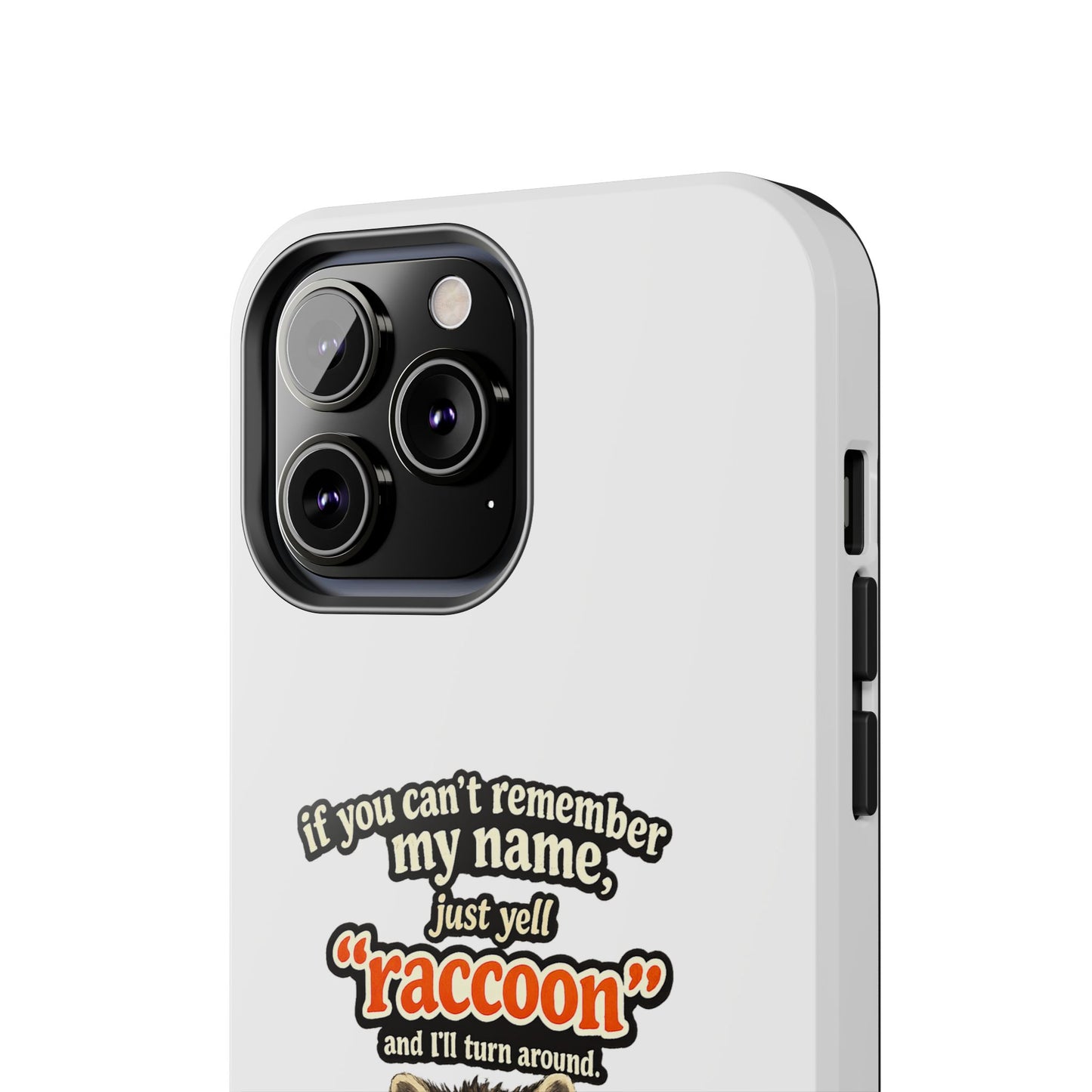 Yell Raccoon Phone Case — Tough & Cute Protective Phone Cover