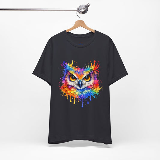 Watercolor Wildlife Owl T-Shirt