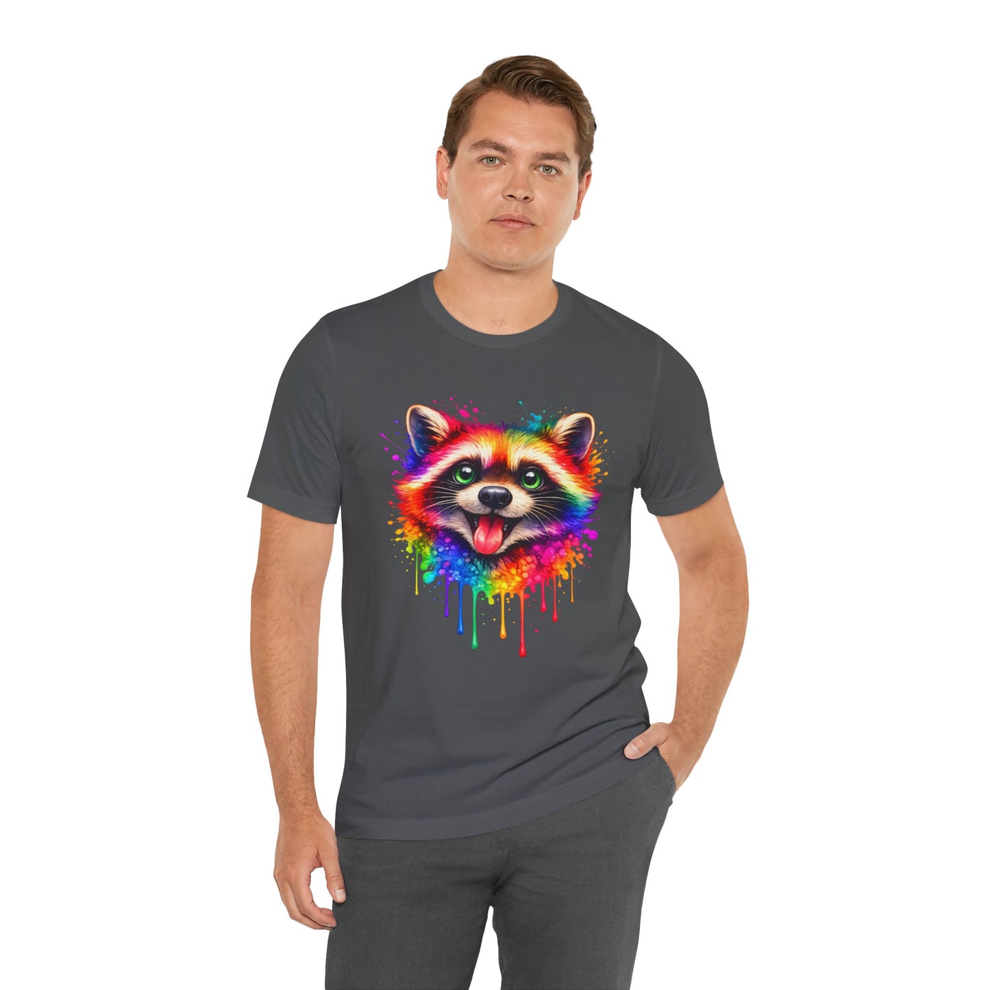Watercolor Wildlife Raccoon T-Shirt