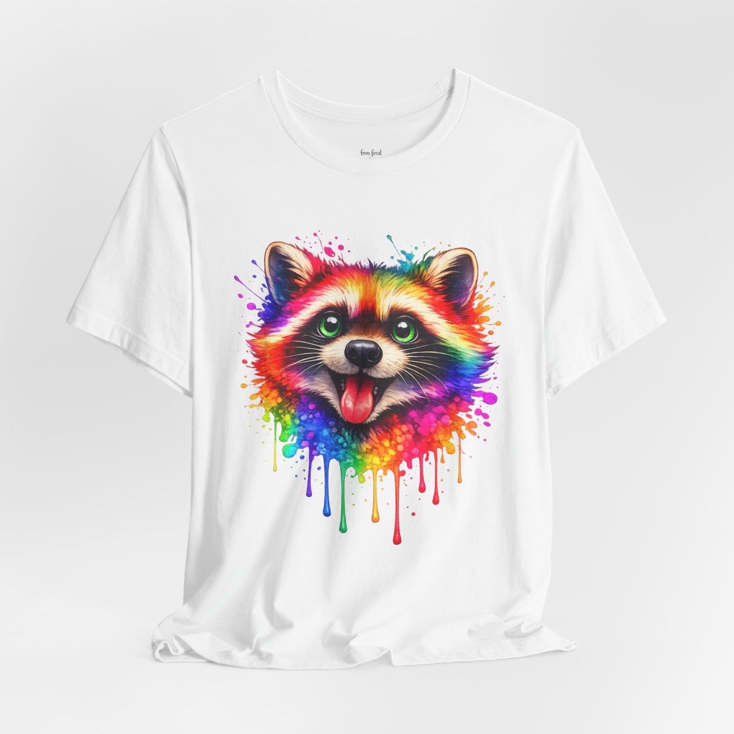 Watercolor Wildlife Raccoon T-Shirt